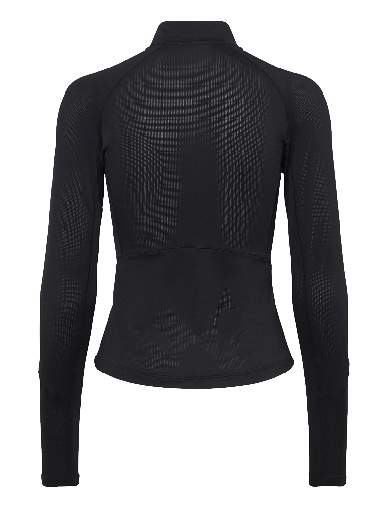 aim´n - Running Zip Long Sleeve - alussärgid - black - 1