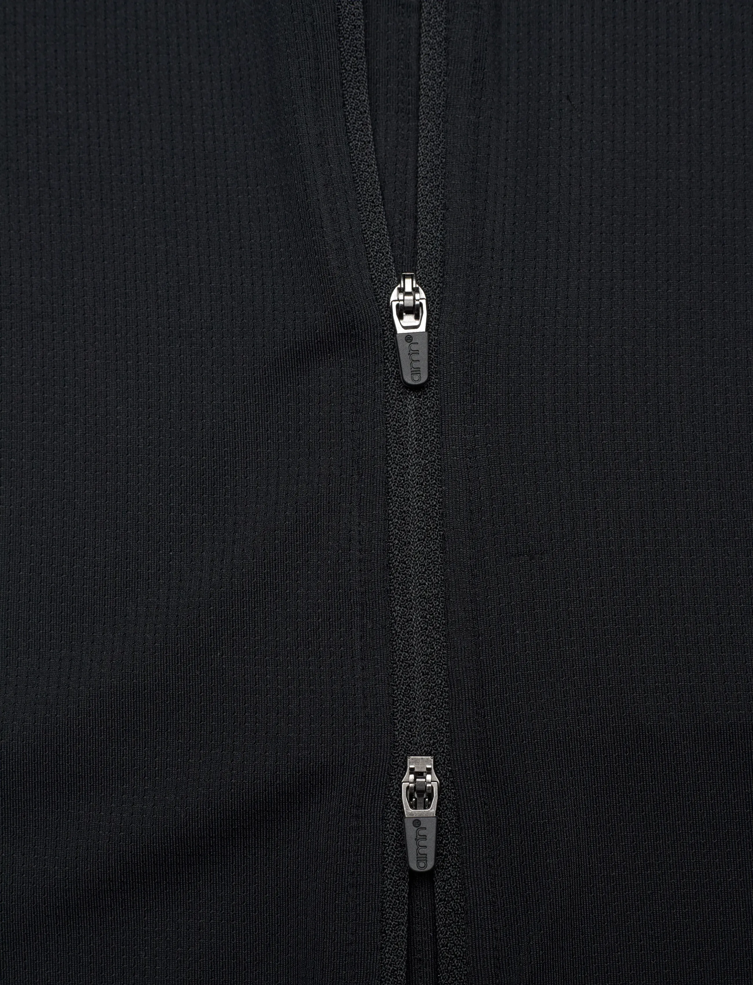 aim´n - Running Zip Long Sleeve - viršutinės dalies drabužiai - black - 3