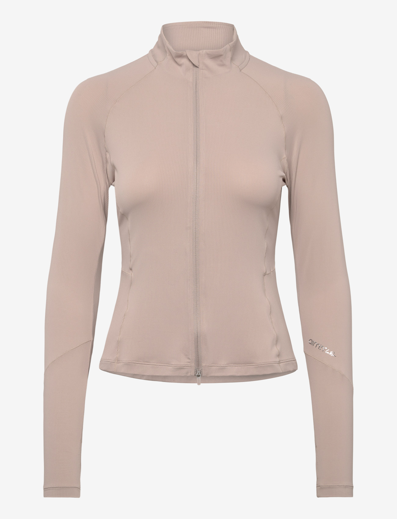 aim´n - Running Zip Long Sleeve - overdele - dark clay - 1