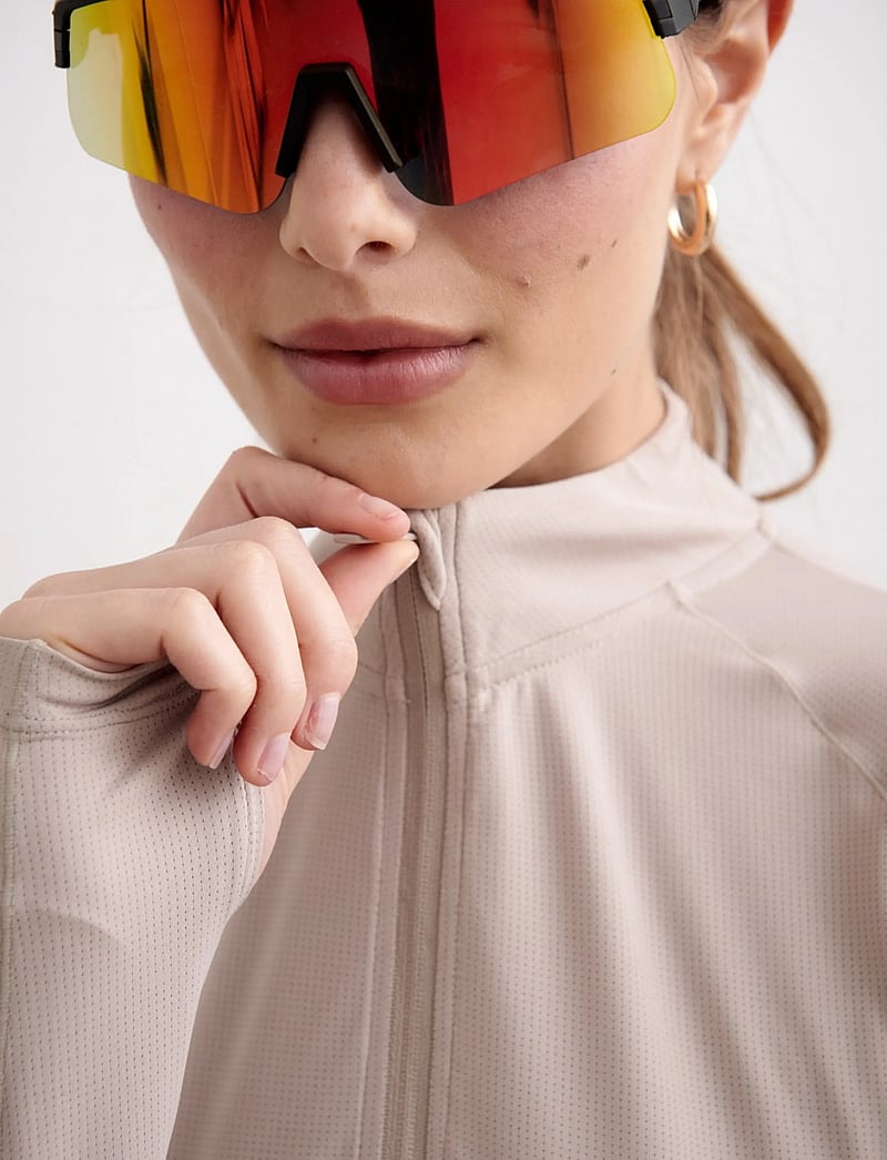 aim´n - Running Zip Long Sleeve - overdele - dark clay - 5