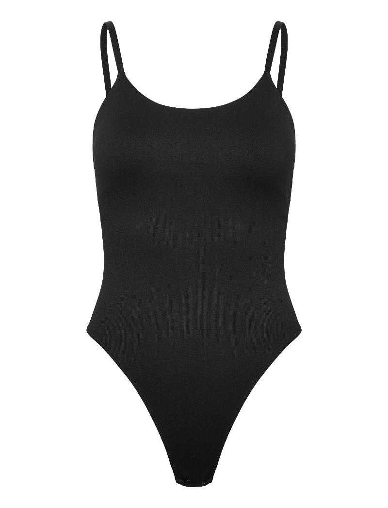 aim´n - Shape Seamless Cami Bodysuit - jumpsuits & bodies - black - 0