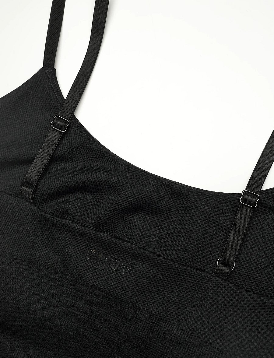 aim´n - Shape Seamless Cami Bodysuit - kombinezoni un bodiji - black - 3