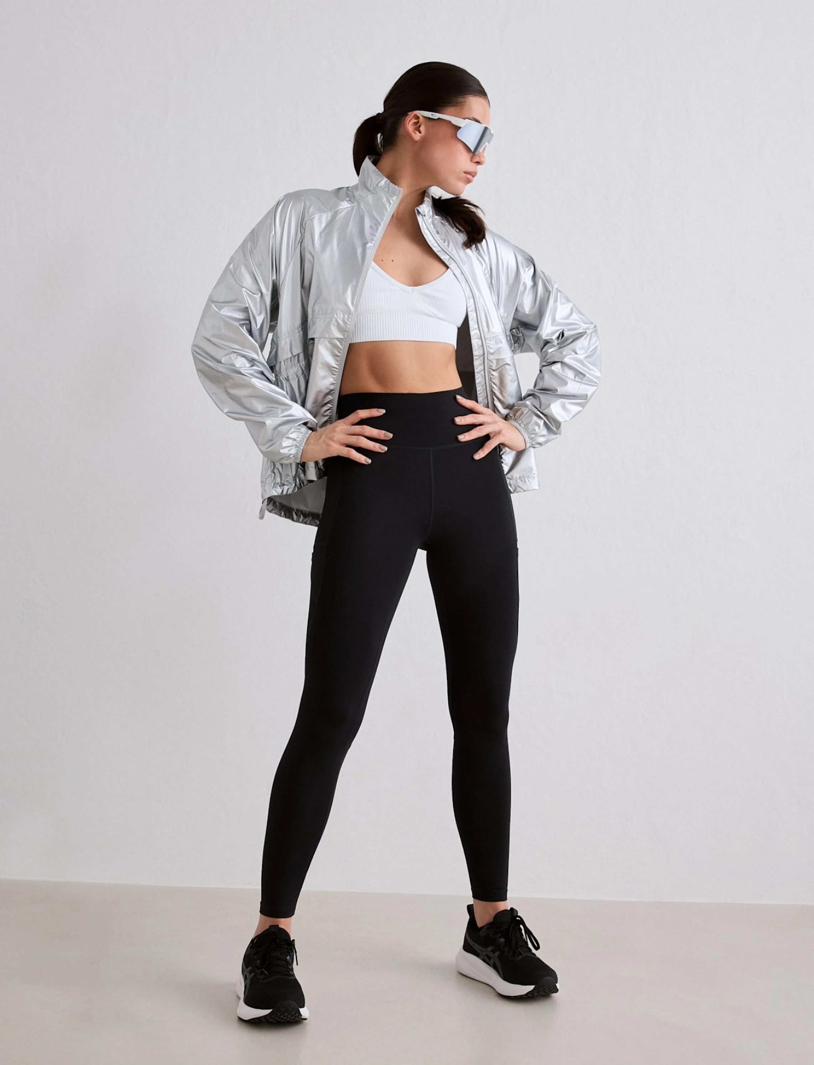 aim´n Running Tights - Treeningretuusid - BLACK / black