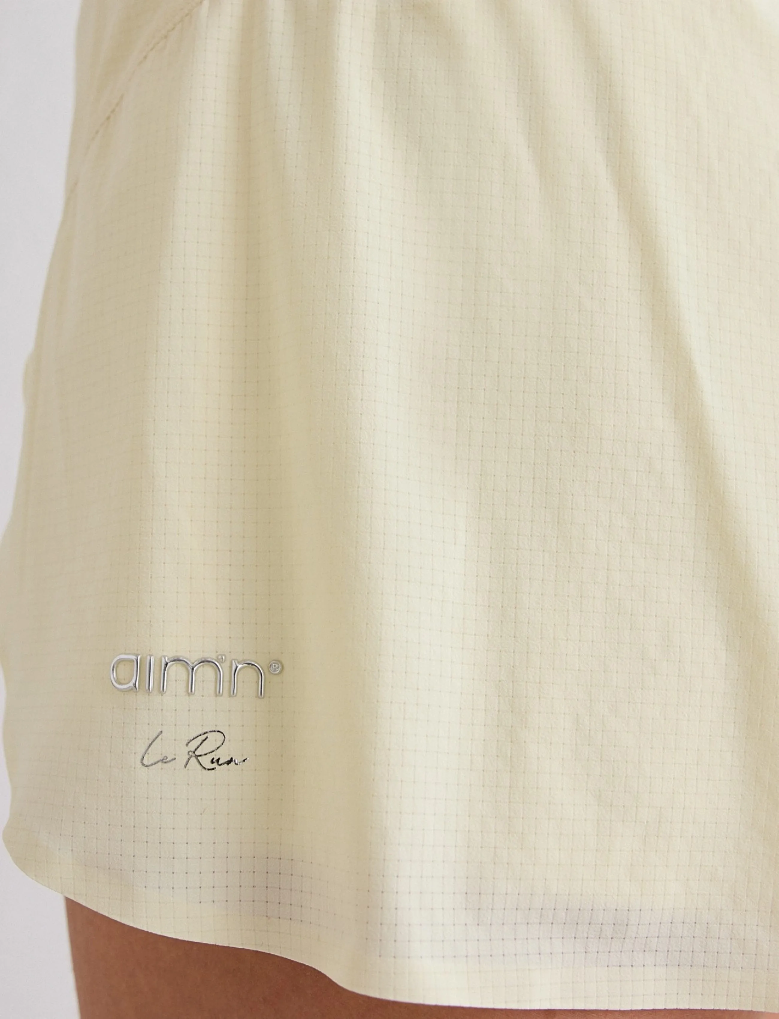 aim´n - Running Shorts - laufshorts - lemon white - 5