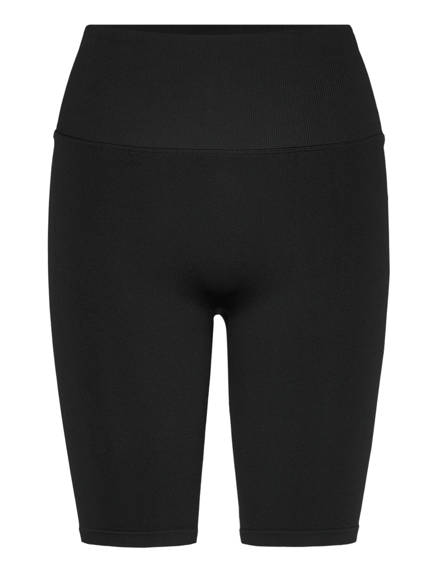 aim´n - Shape Seamless Biker Shorts - treeningretuusid - black - 0