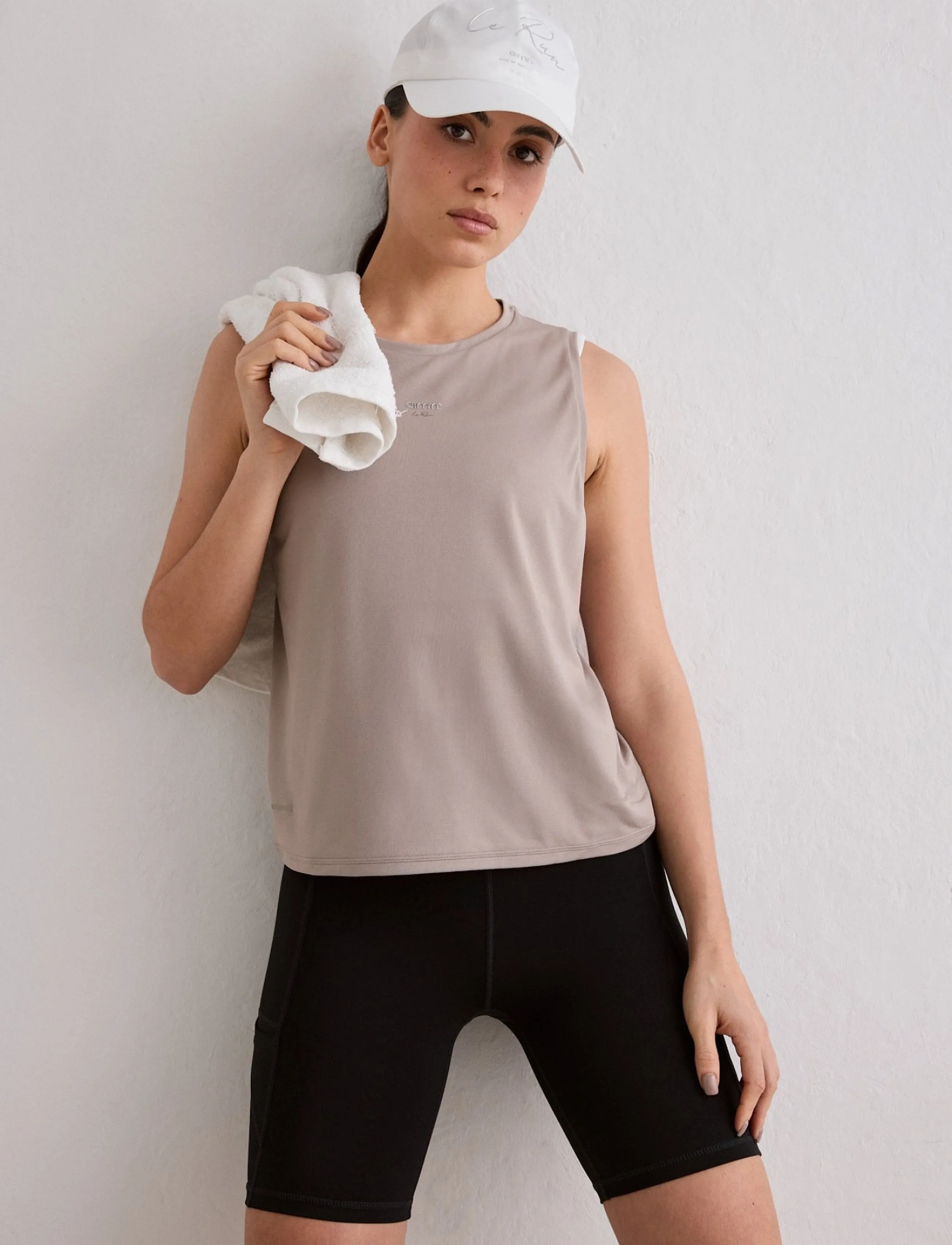 aim ́n Seamless Running Top, M, Grey, Sports Overdele & T-shirts > Sport Tank Overdele, Dame