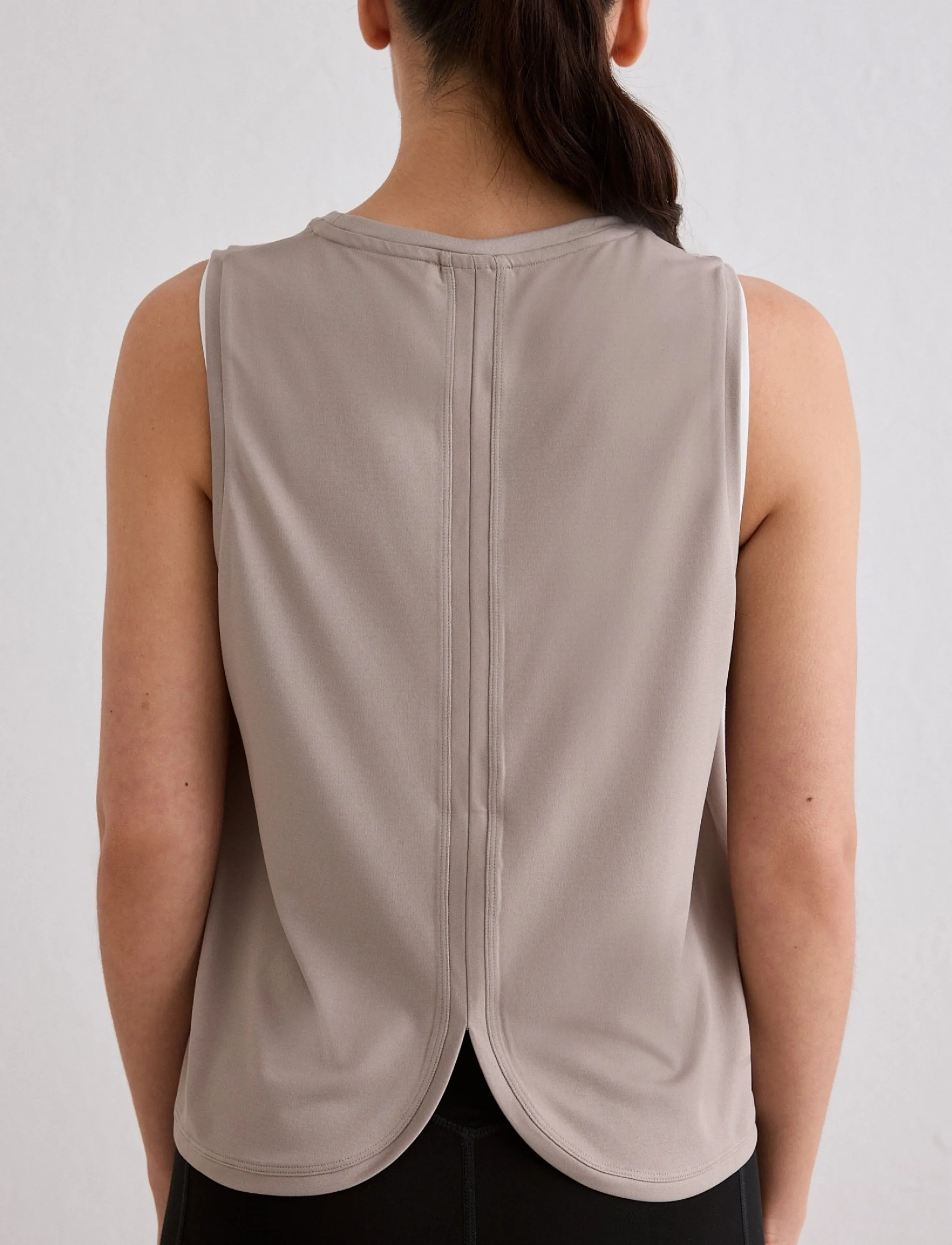 aim´n - Seamless Running Top - tanktops - dark clay - 3