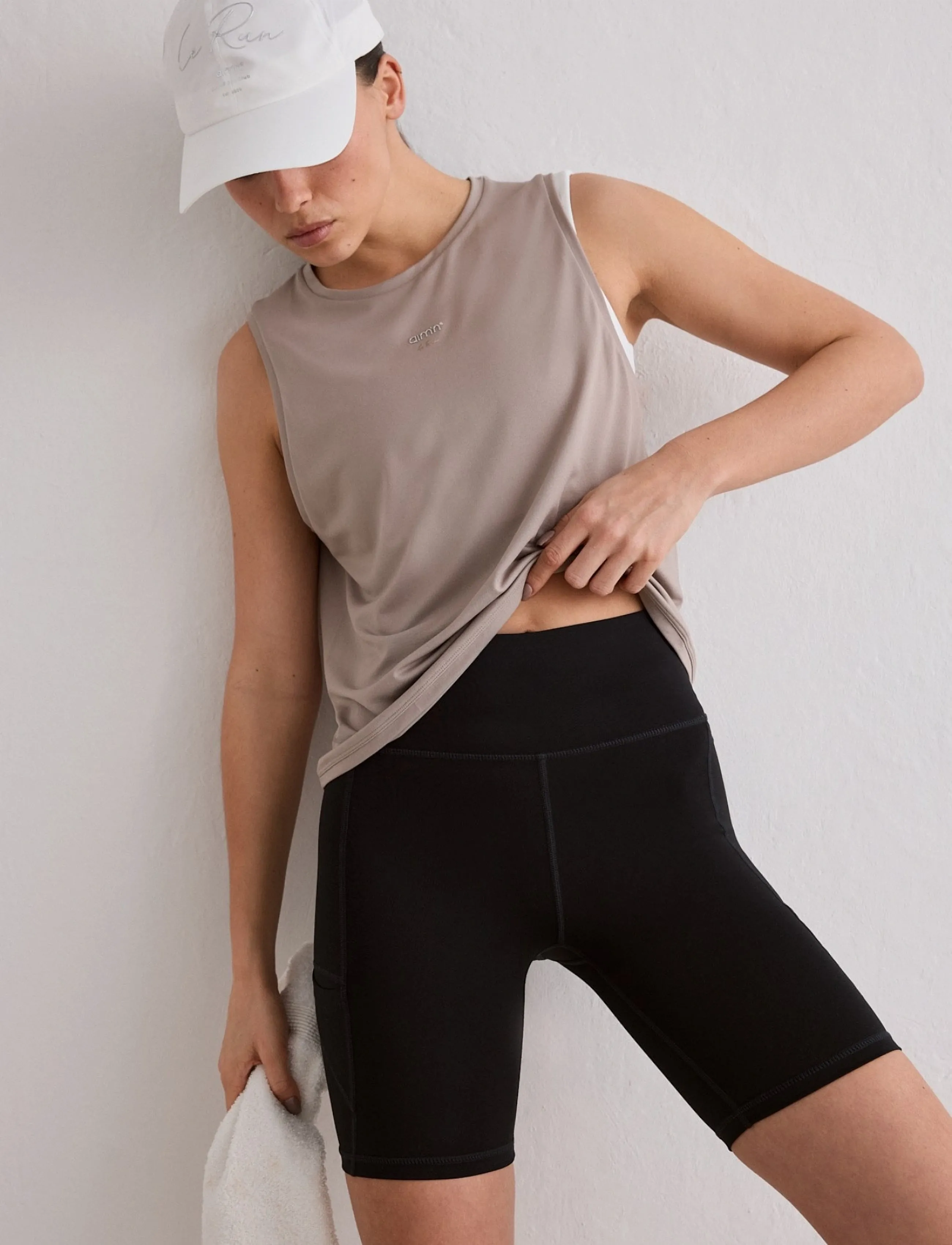 aim´n - Seamless Running Top - tanktops - dark clay - 5