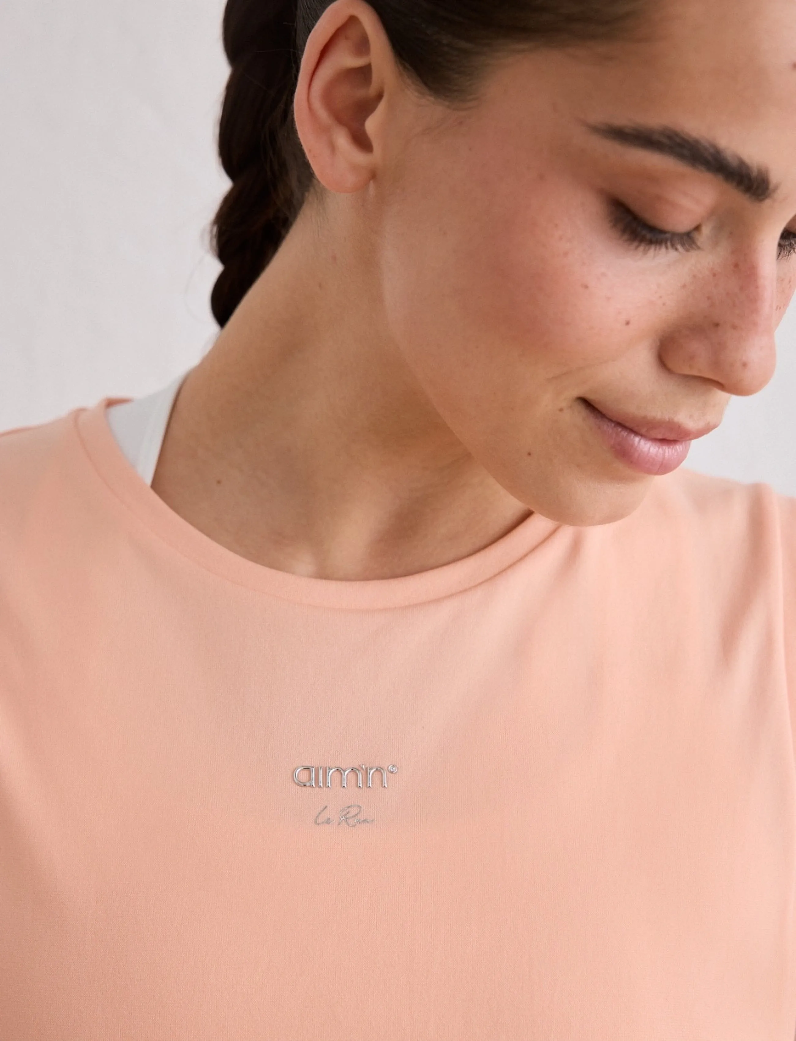 aim´n - Seamless Running Top - tanktops - peach - 5