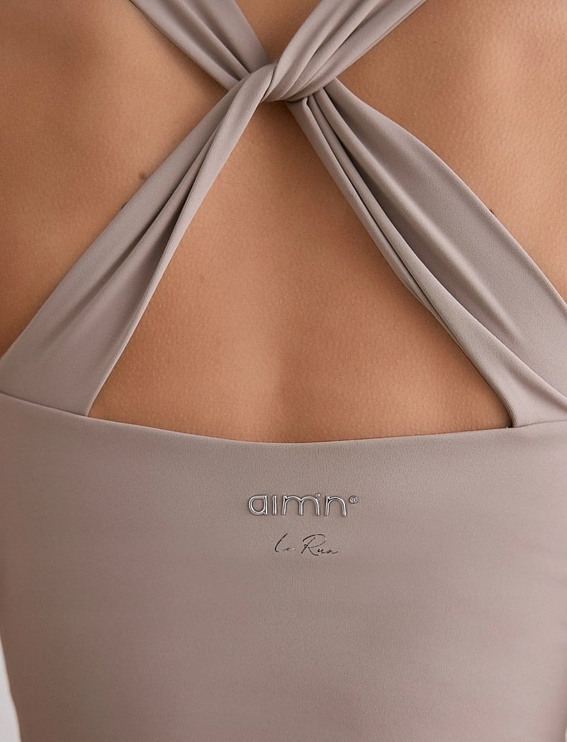 aim´n - Lunar Running Singlet - tank tops - dark clay - 5