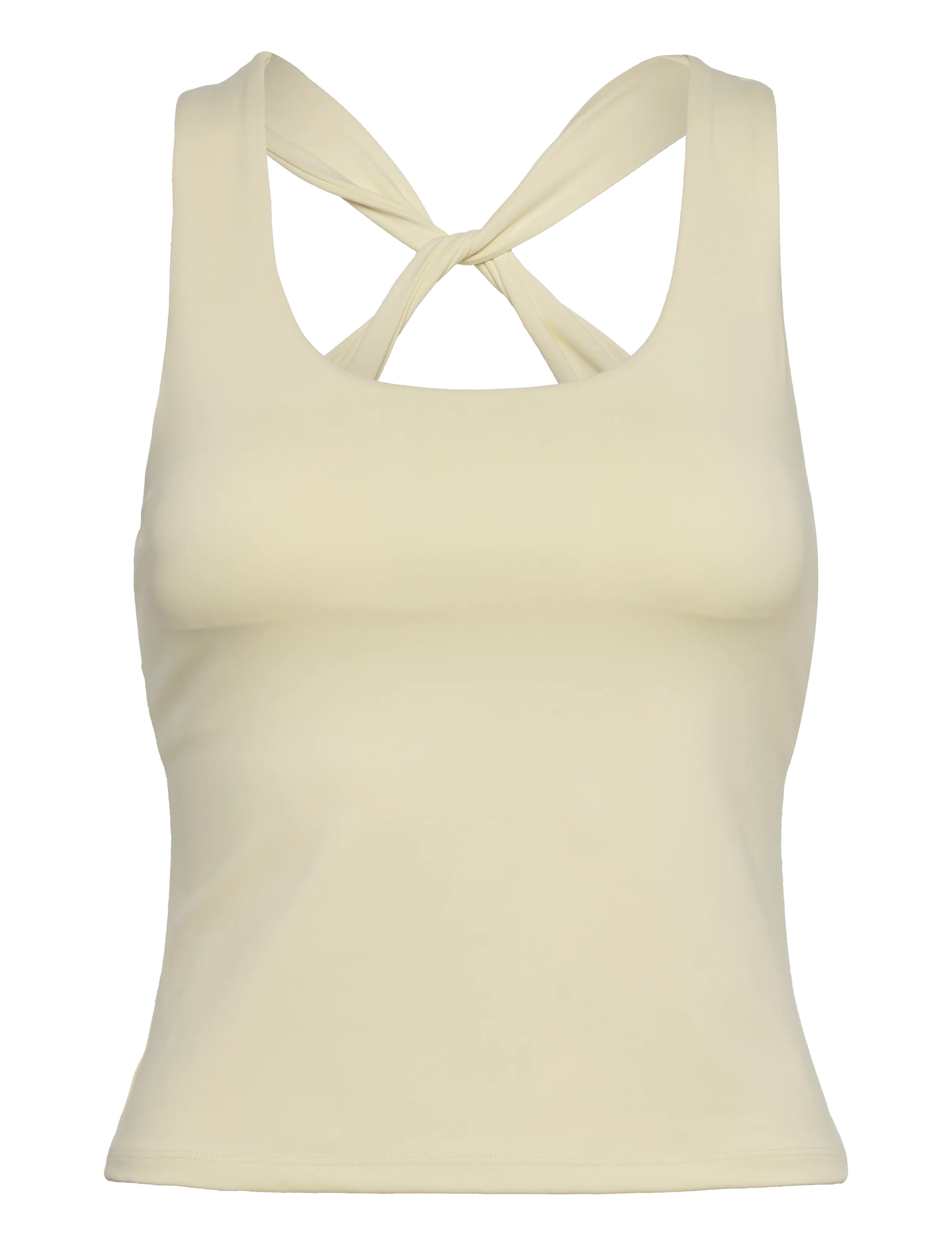 aim´n Lunar Running Singlet - aim'n - LEMON WHITE / cream