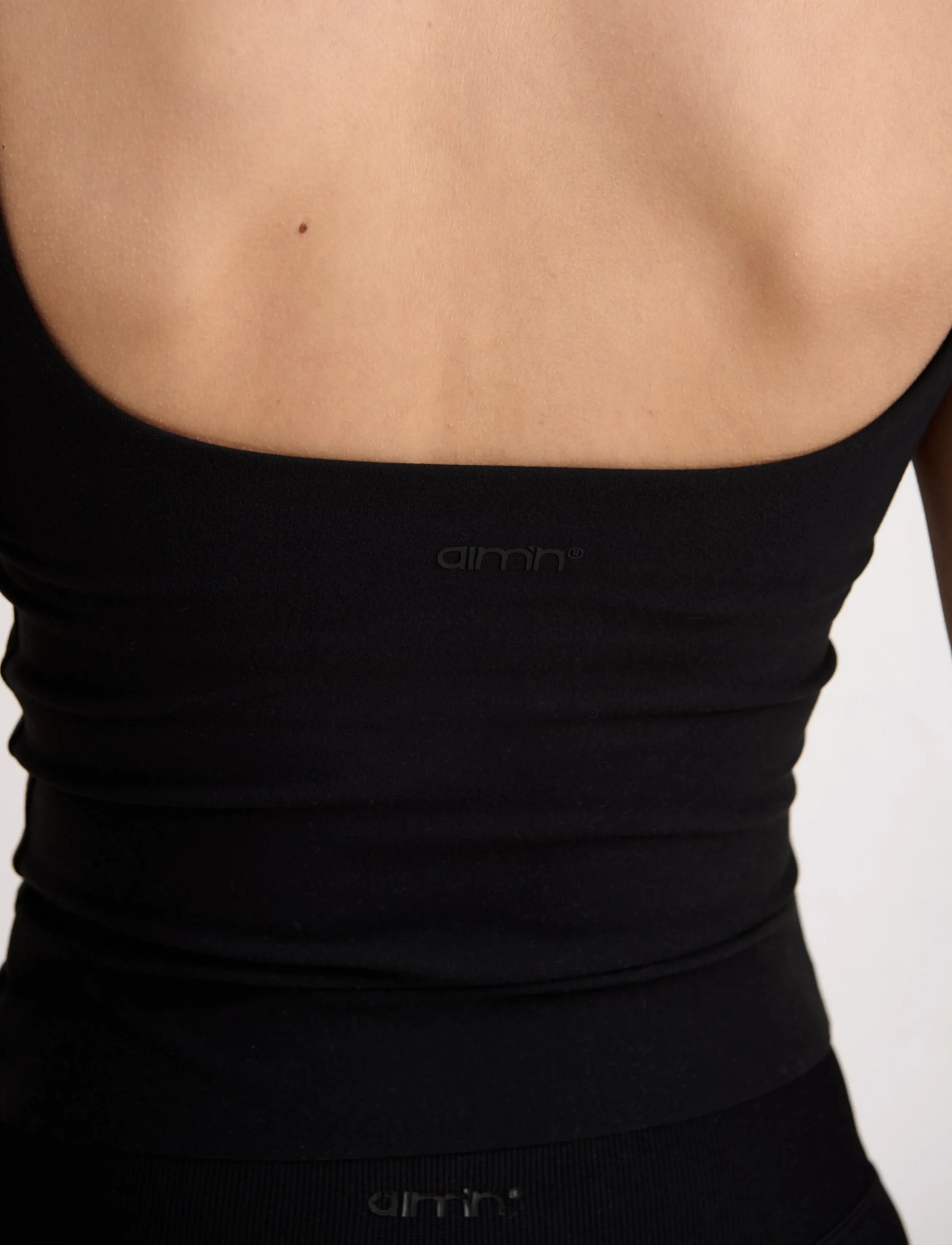 aim´n - Sense Singlet - Õlapaeltega pluusid - black - 5