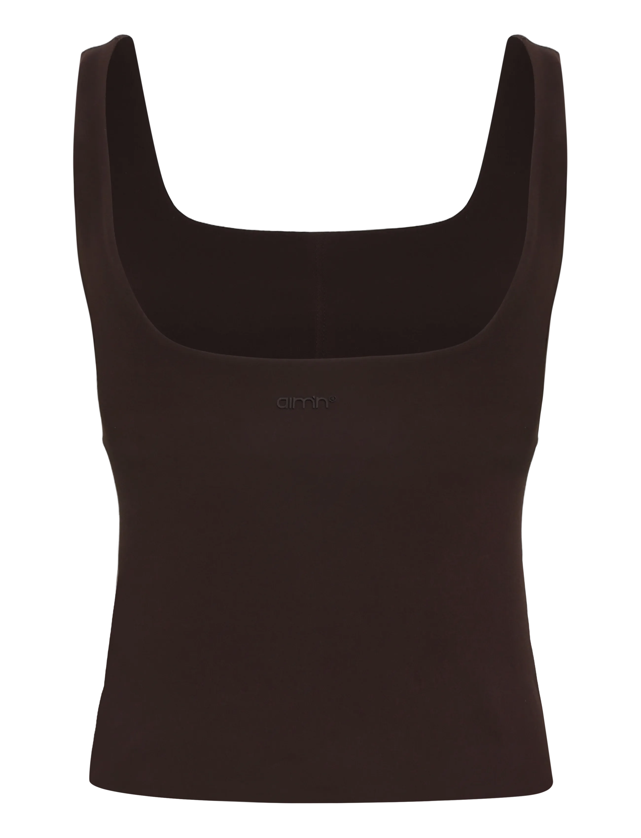 aim´n - Sense Singlet - Õlapaeltega pluusid - chocolate - 2