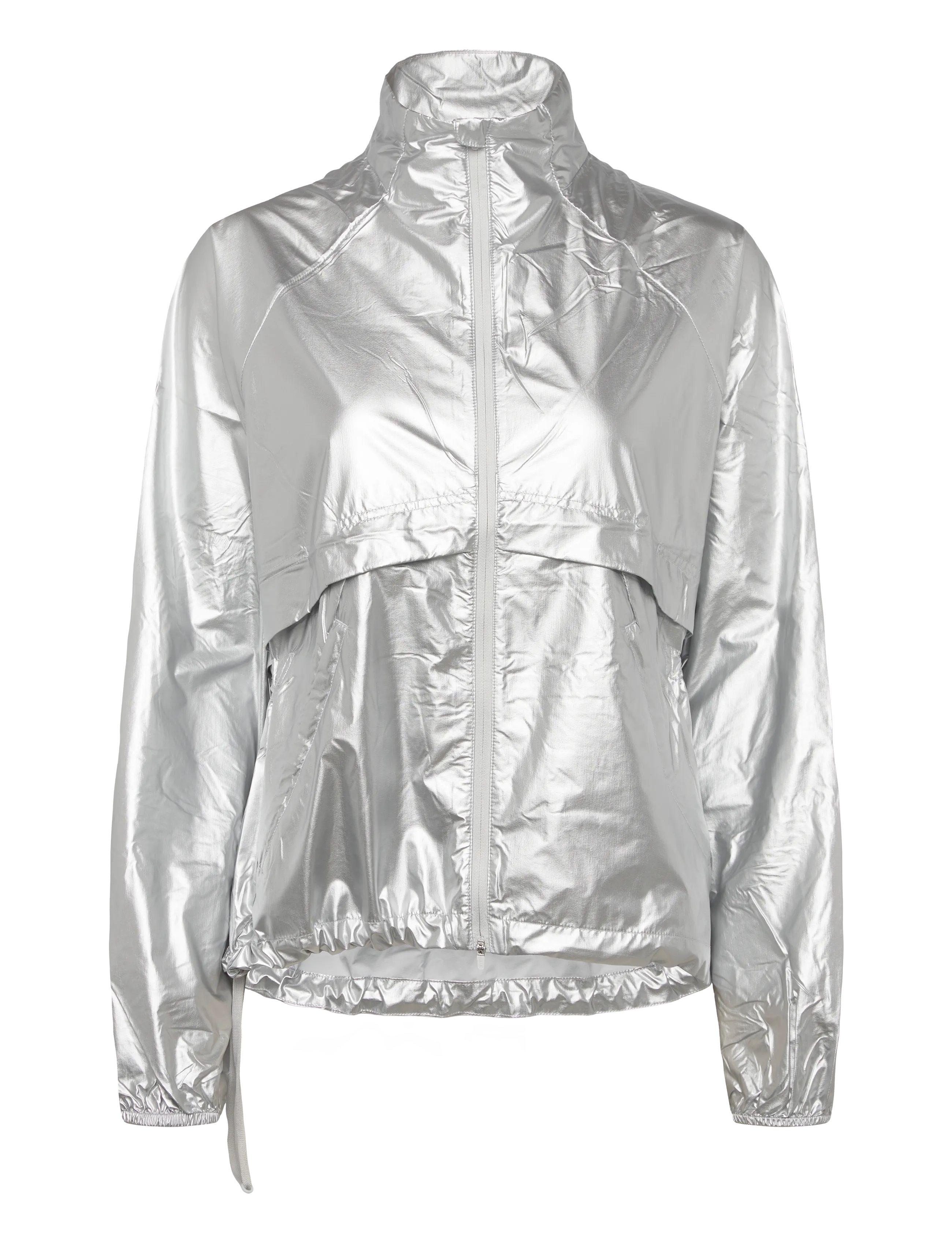 aim´n Metallic Running Jacket - Kuntoilu - SILVER / silver