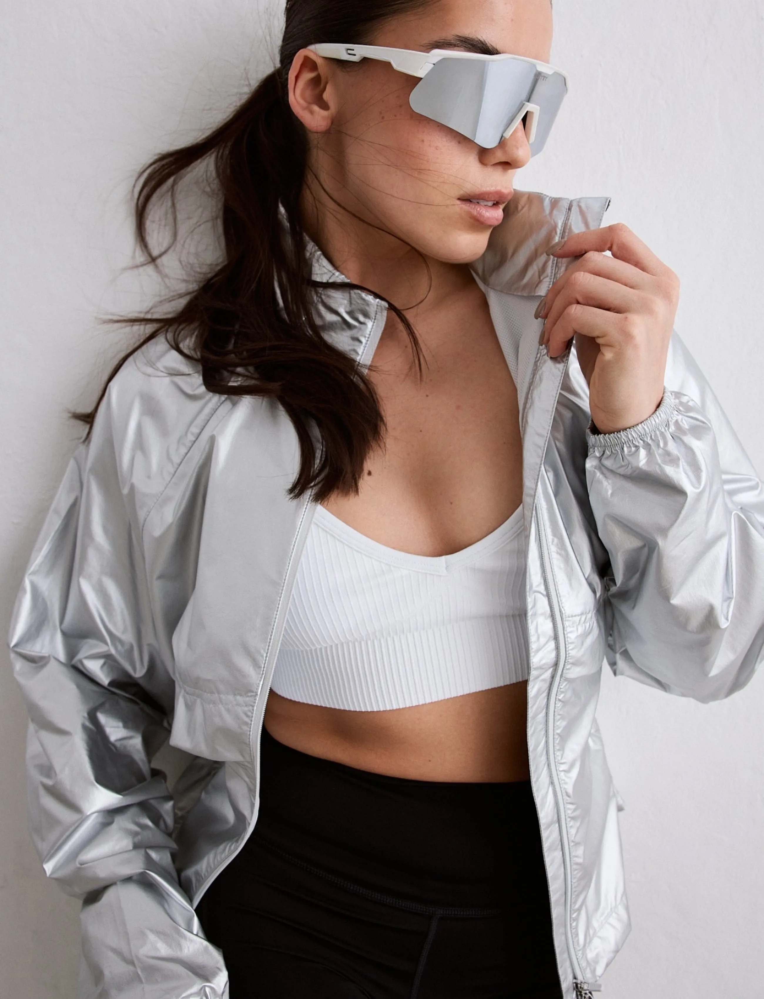 aim´n Metallic Running Jacket (AIM26041447) - Sports jackets