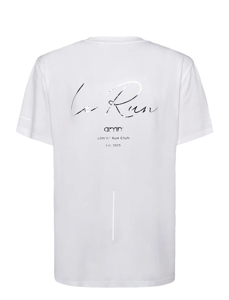 aim´n - Le Run Seamless Running T-shirt - t-shirts - white - 1