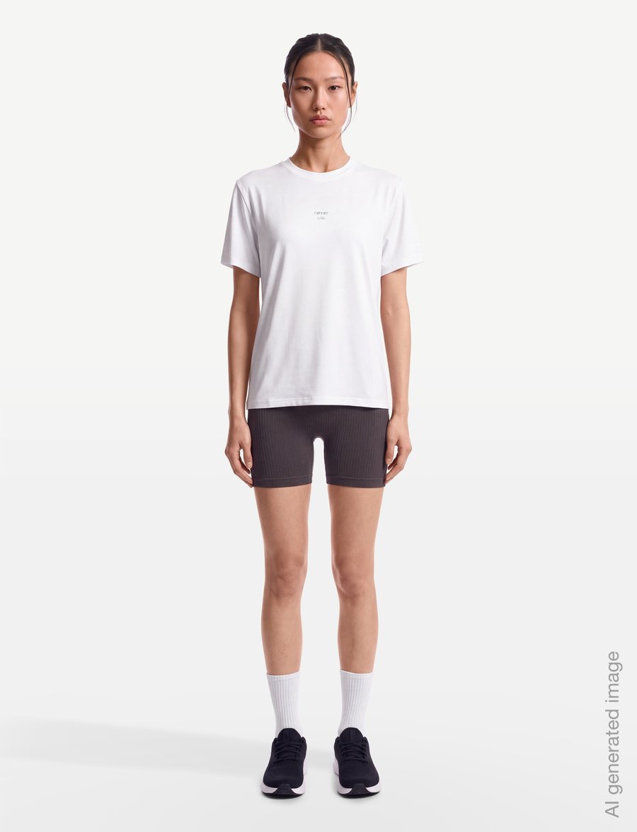 aim´n - Le Run Seamless Running T-shirt - t-shirts - white - 0