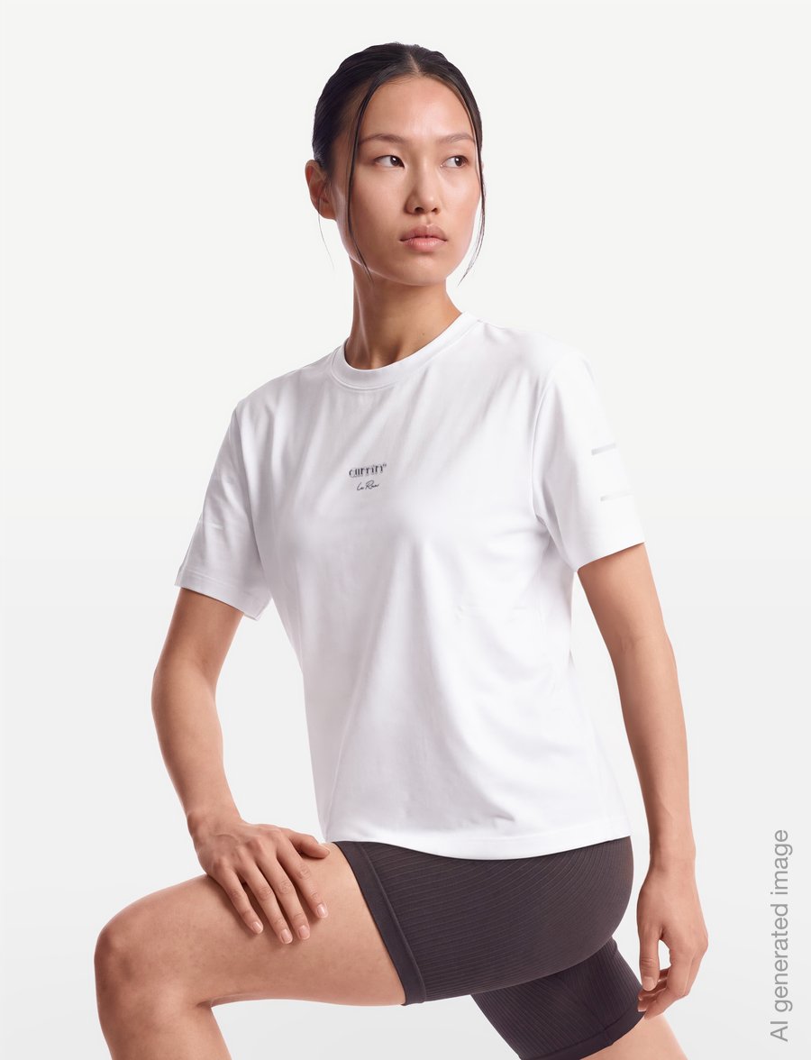 aim´n - Le Run Seamless Running T-shirt - t-shirts - white - 3