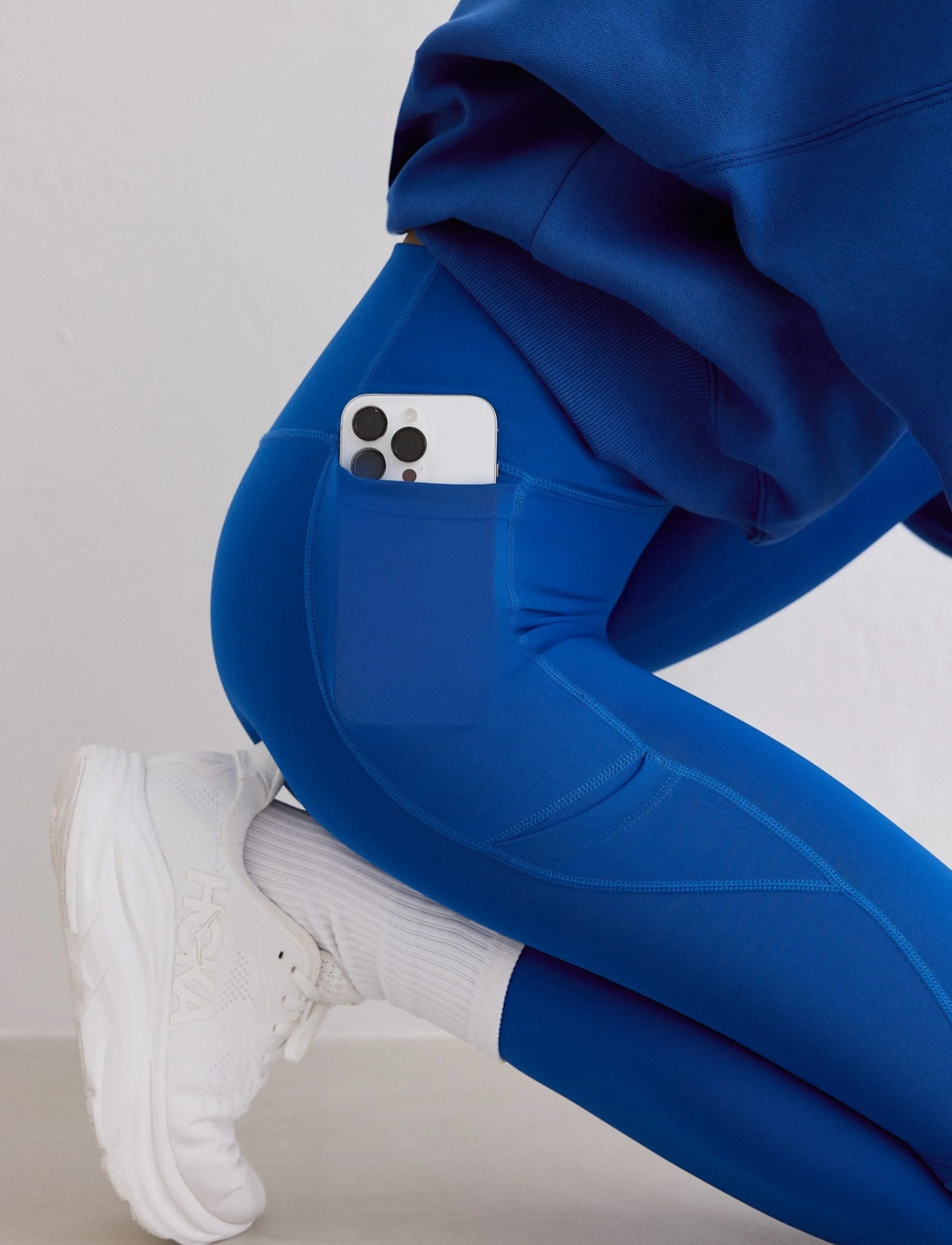 aim´n - Running Tights 7/8 - 7/8 länge - azure - 3