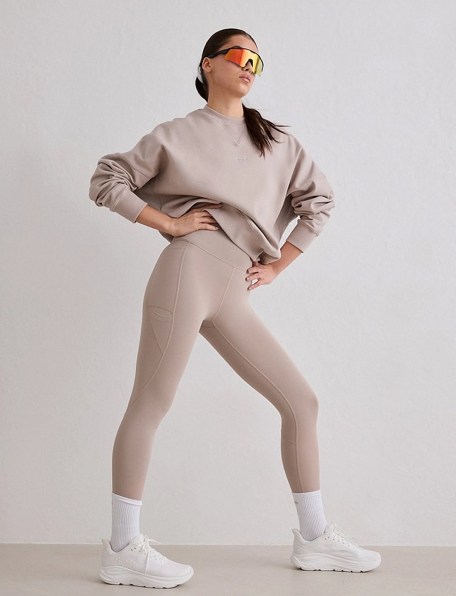 aim´n - Running Tights 7/8 - 7/8 lengte - dark clay - 0