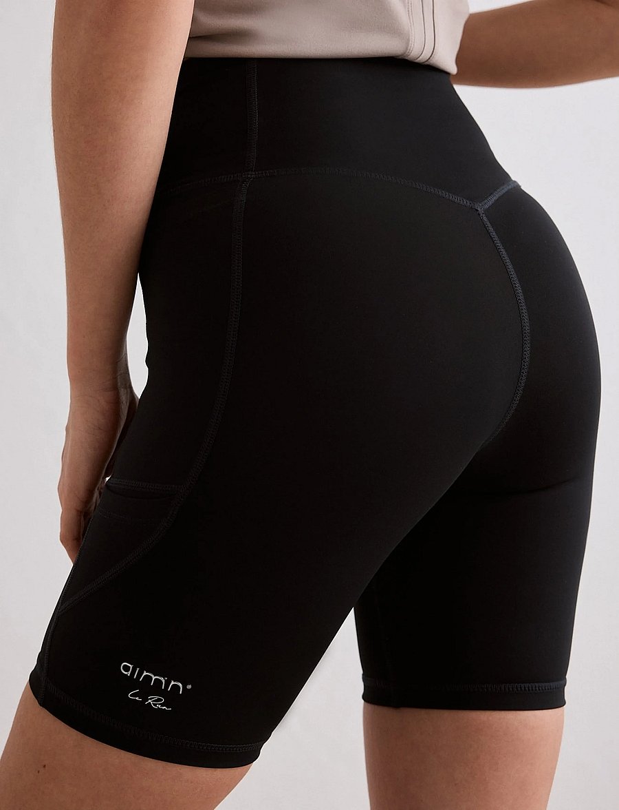 aim´n - Running Biker Shorts - 1/2 længde - black - 3