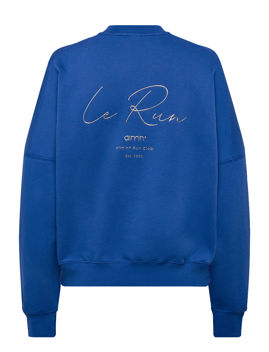 aim´n - Le Run Running Sweatshirt - sweatshirts - azure - 2