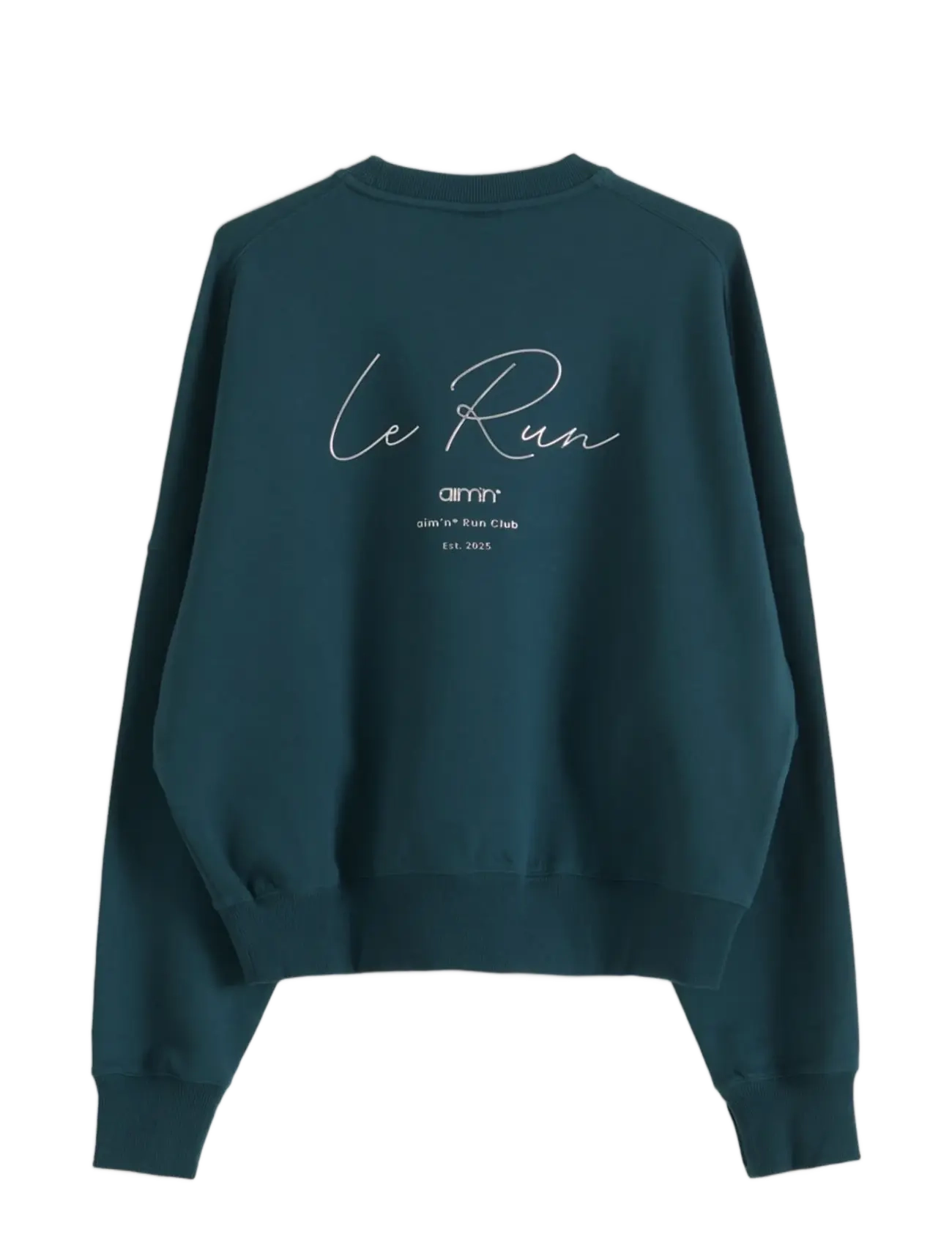 aim´n - Le Run Running Sweatshirt - dressipluusid - lagoon - 2