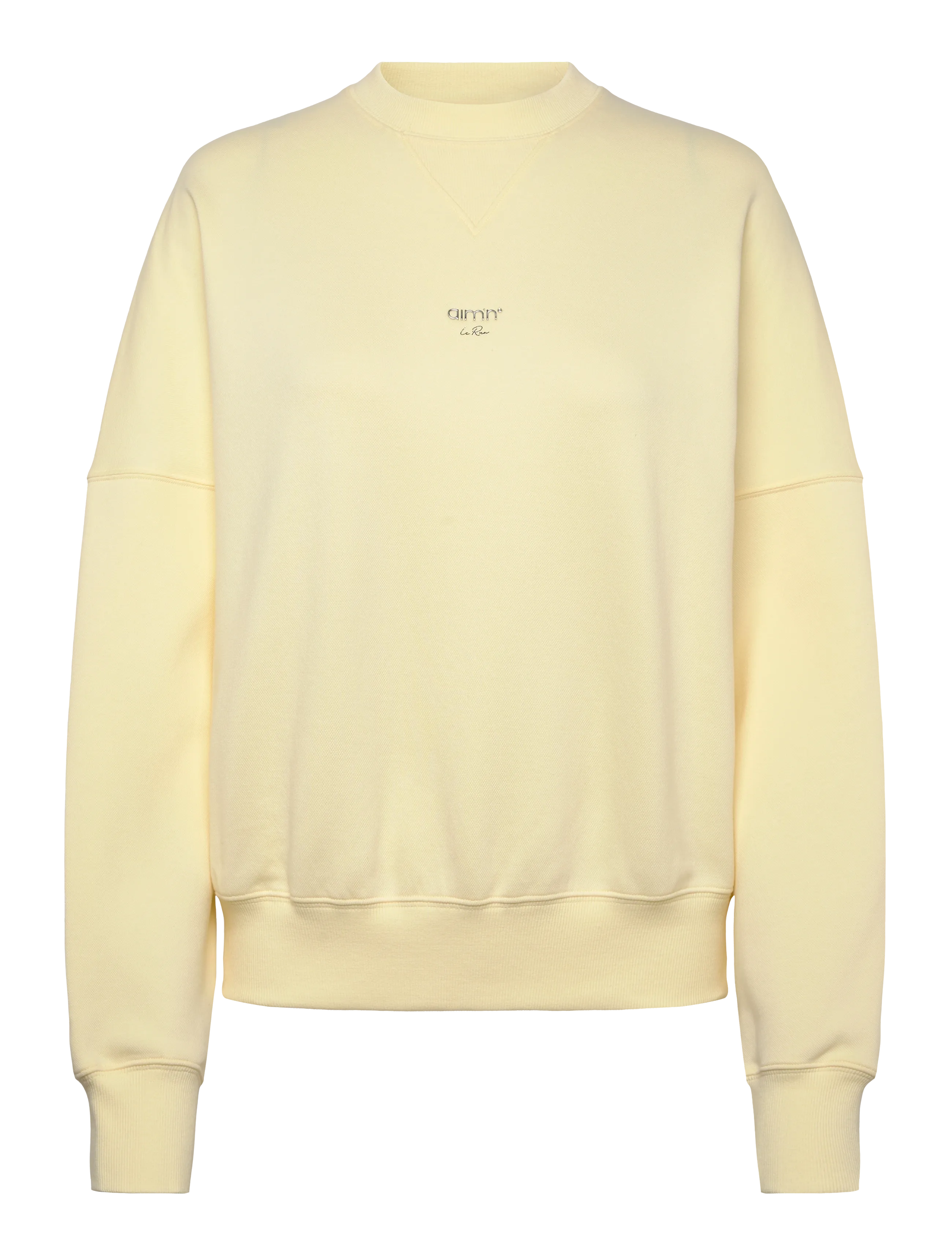 aim´n Le Run Running Sweatshirt - E-smaspäev - LEMON WHITE / yellow