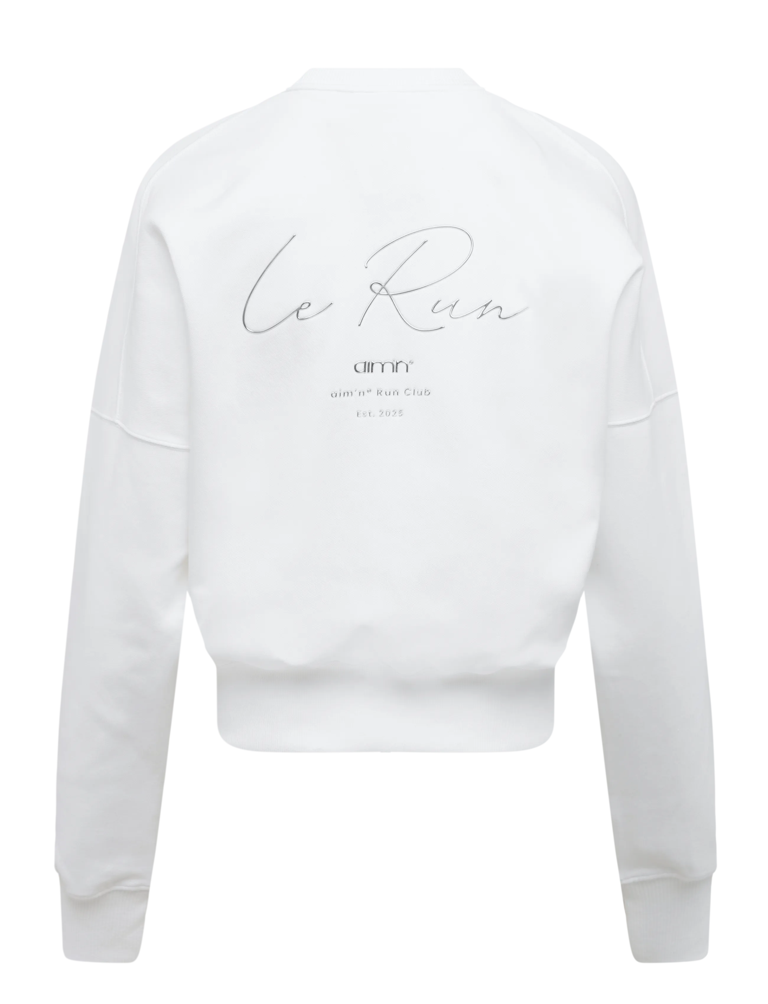 aim´n - Le Run Running Sweatshirt - sweatshirts - white - 2