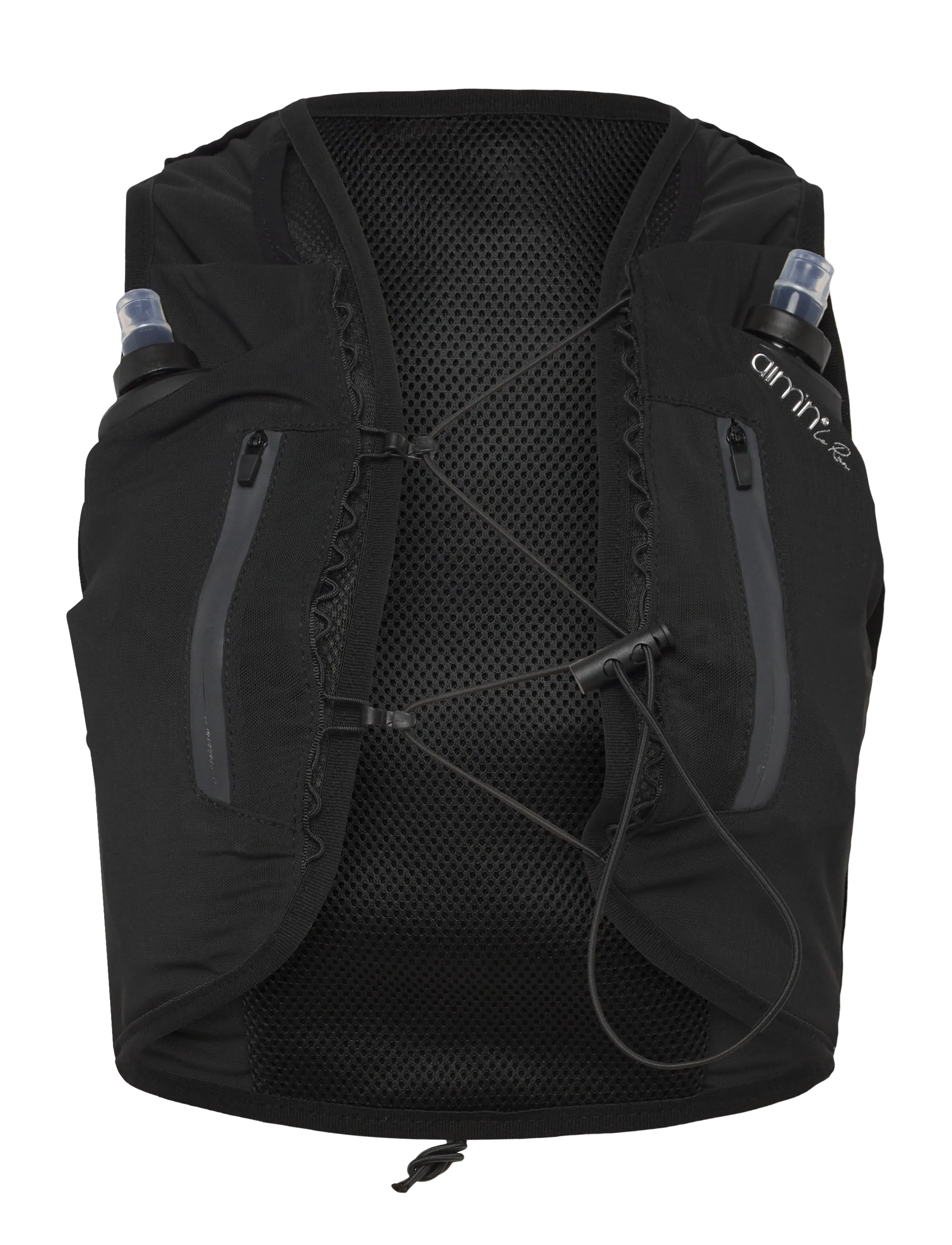 aim´n Running Vest - Jooksuvarustus - BLACK / black