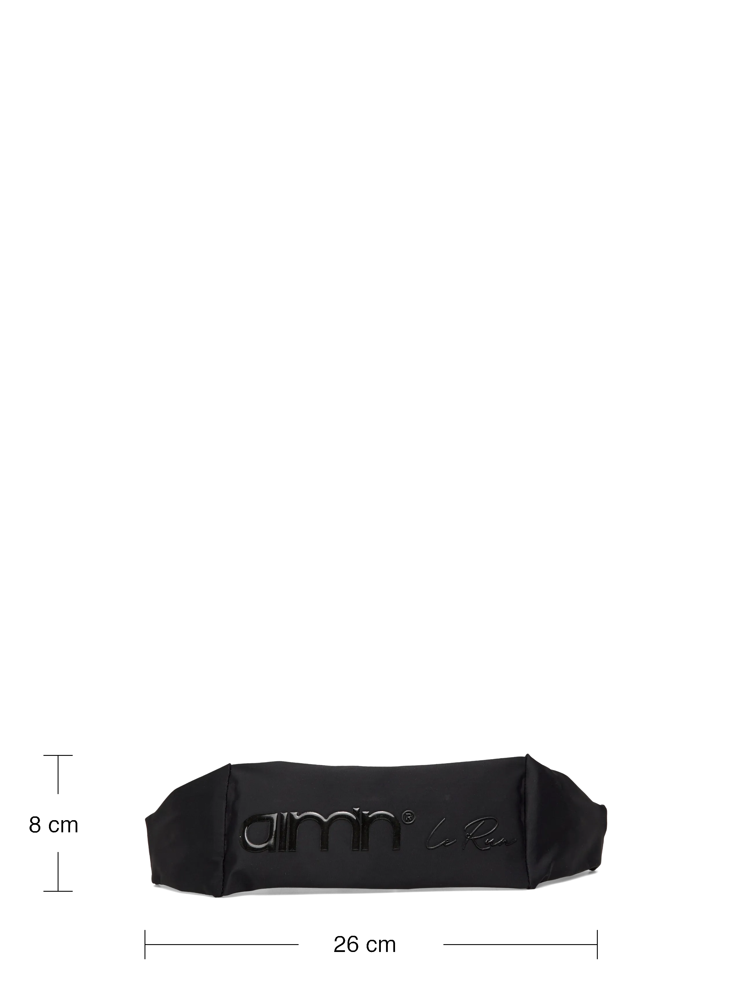 aim´n - Running Belt Bag - Üleõla- ja kõhukotid - black - 3