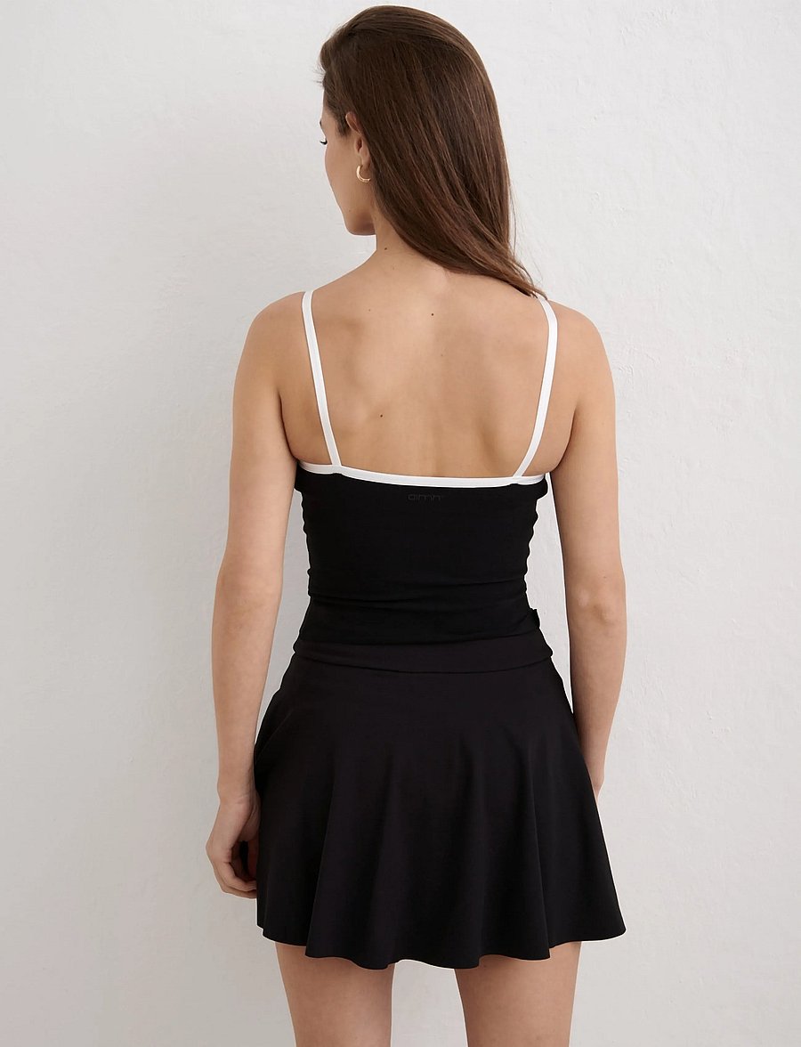 aim´n - Sense Contour Singlet - tank tops - black - 5