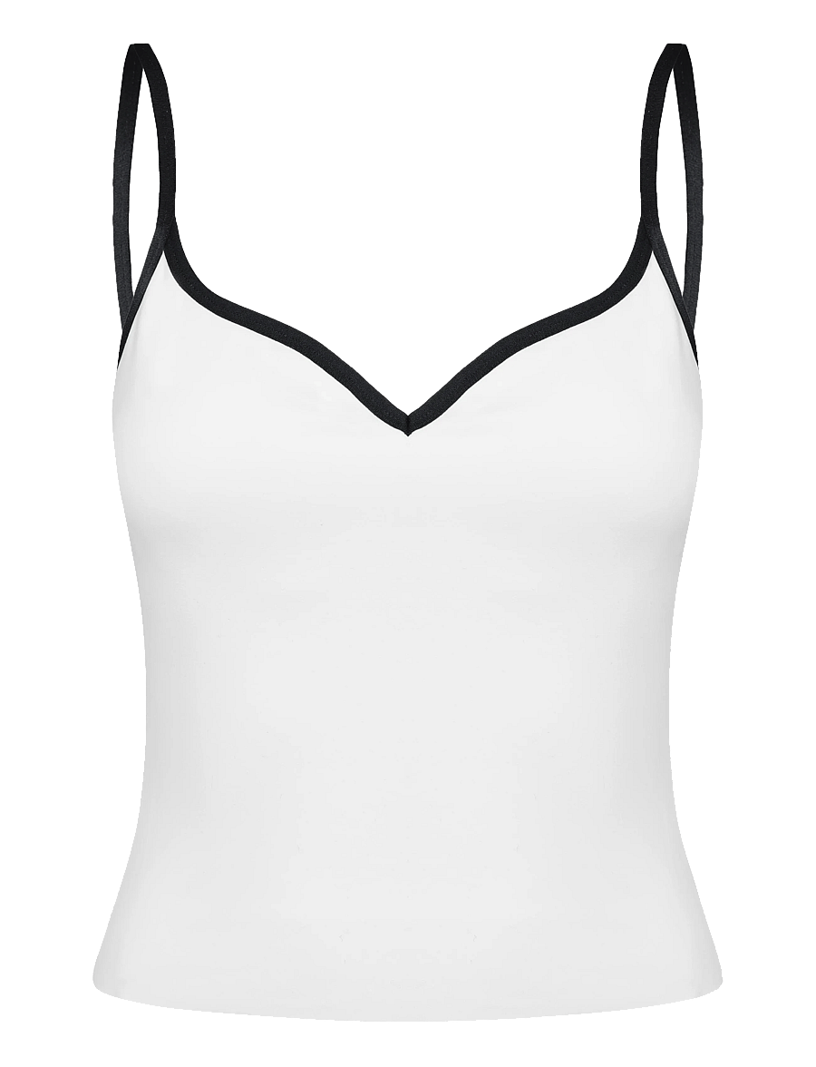 aim´n - Sense Contour Singlet - tank tops - off white - 1