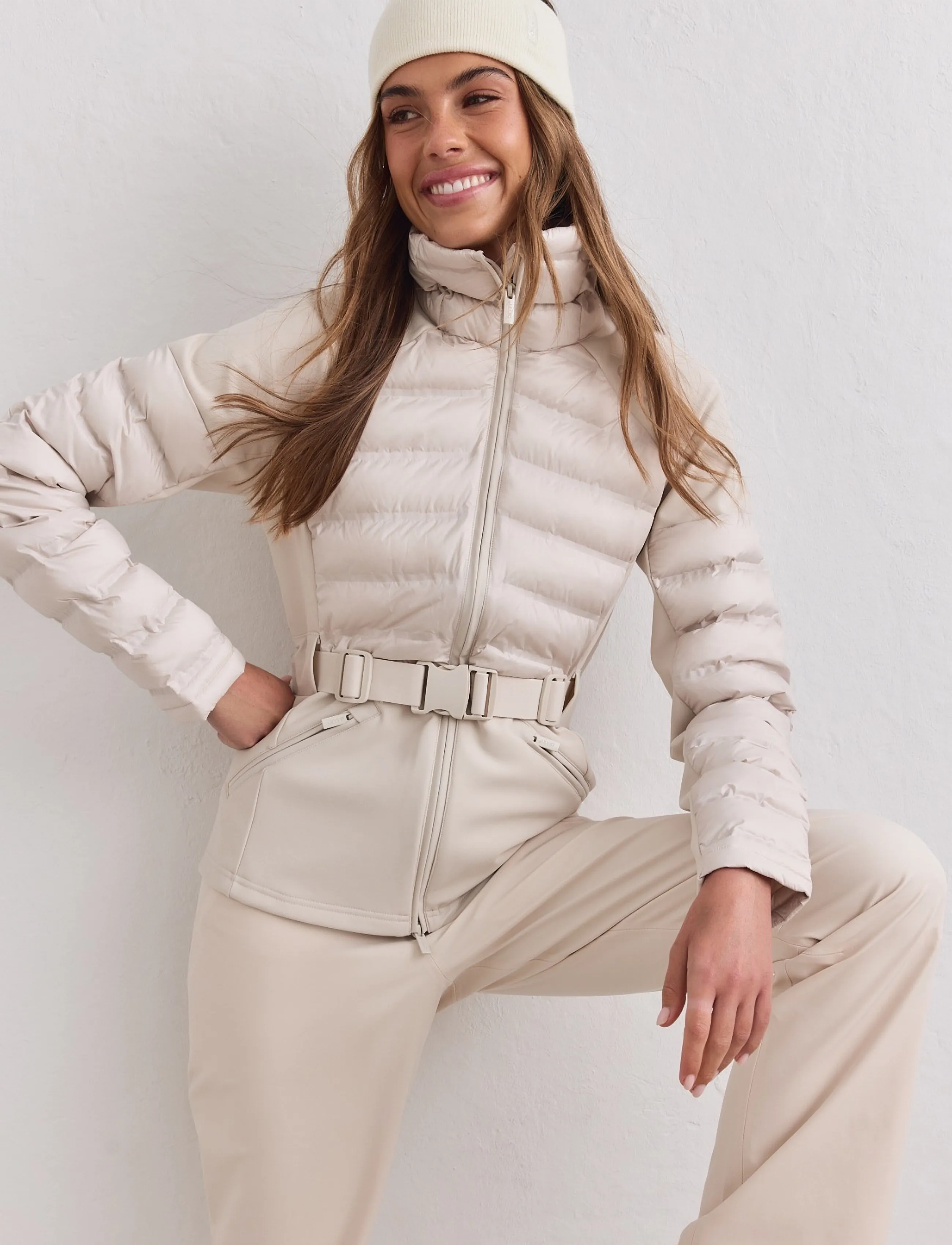 aim´n - Hybrid Jacket - sand - 5