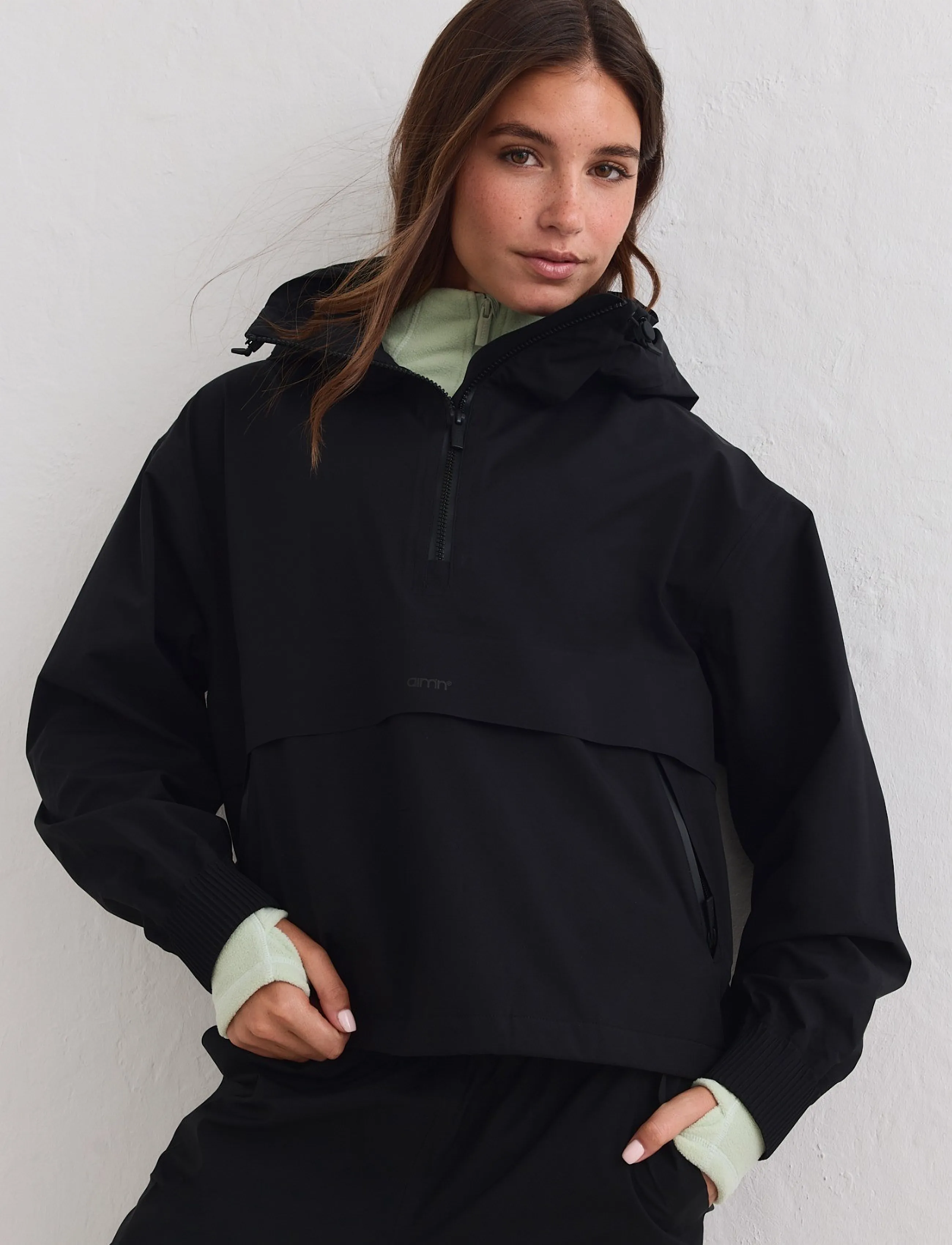 aim´n Waterproof Stretch Anorak - aim'n - BLACK / black