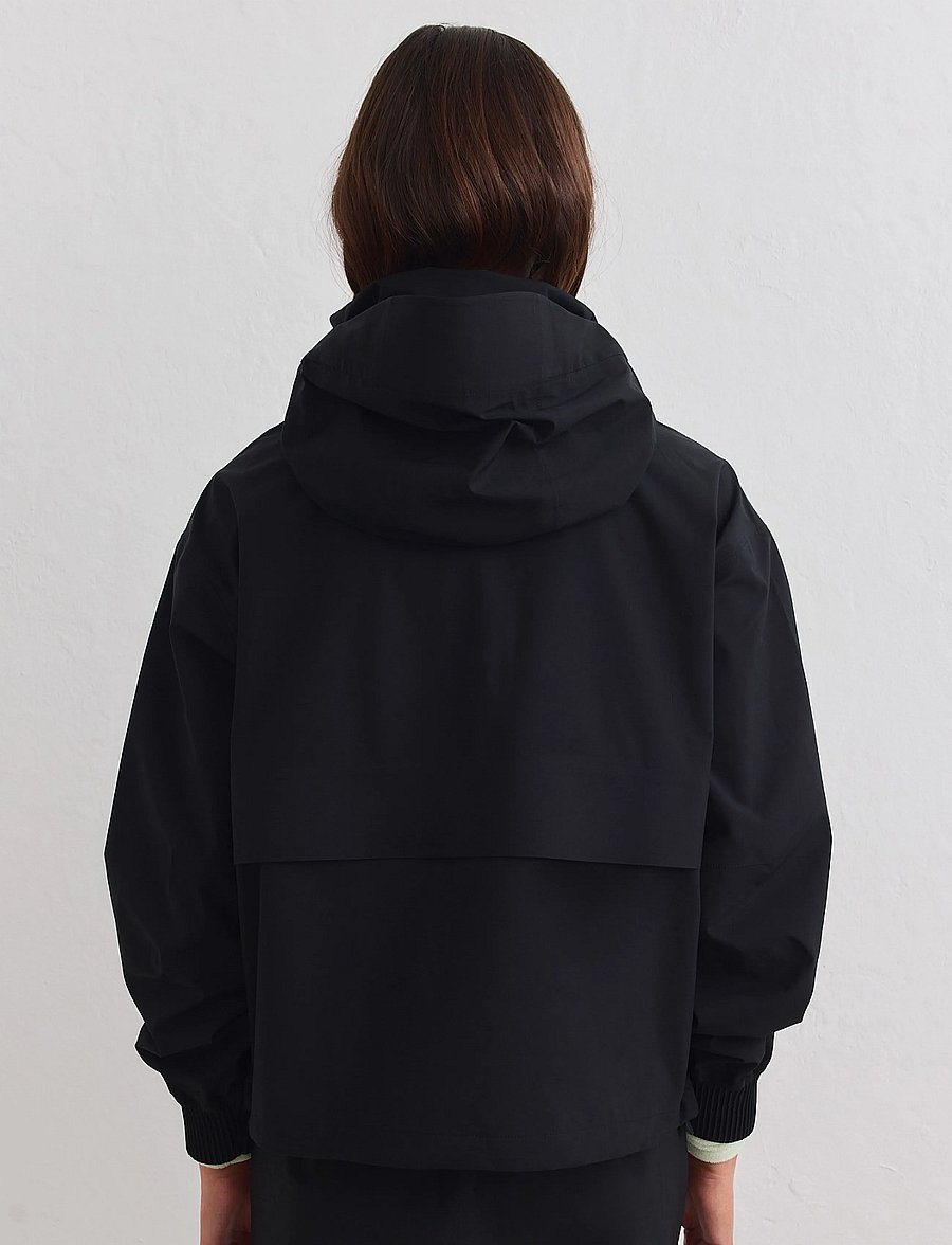 aim´n - Waterproof Stretch Anorak - anoraks - black - 3