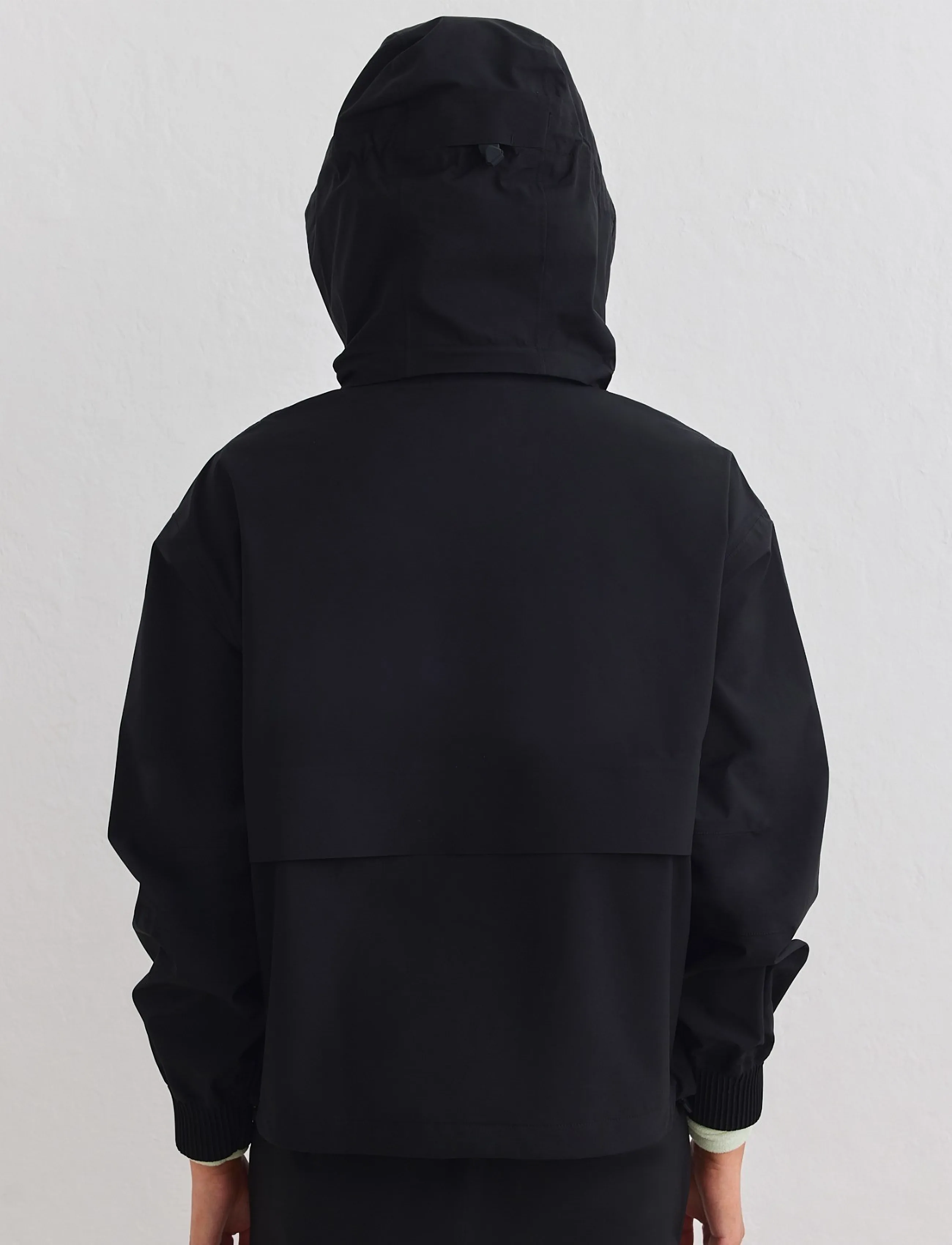 aim´n - Waterproof Stretch Anorak - anoraks - black - 4