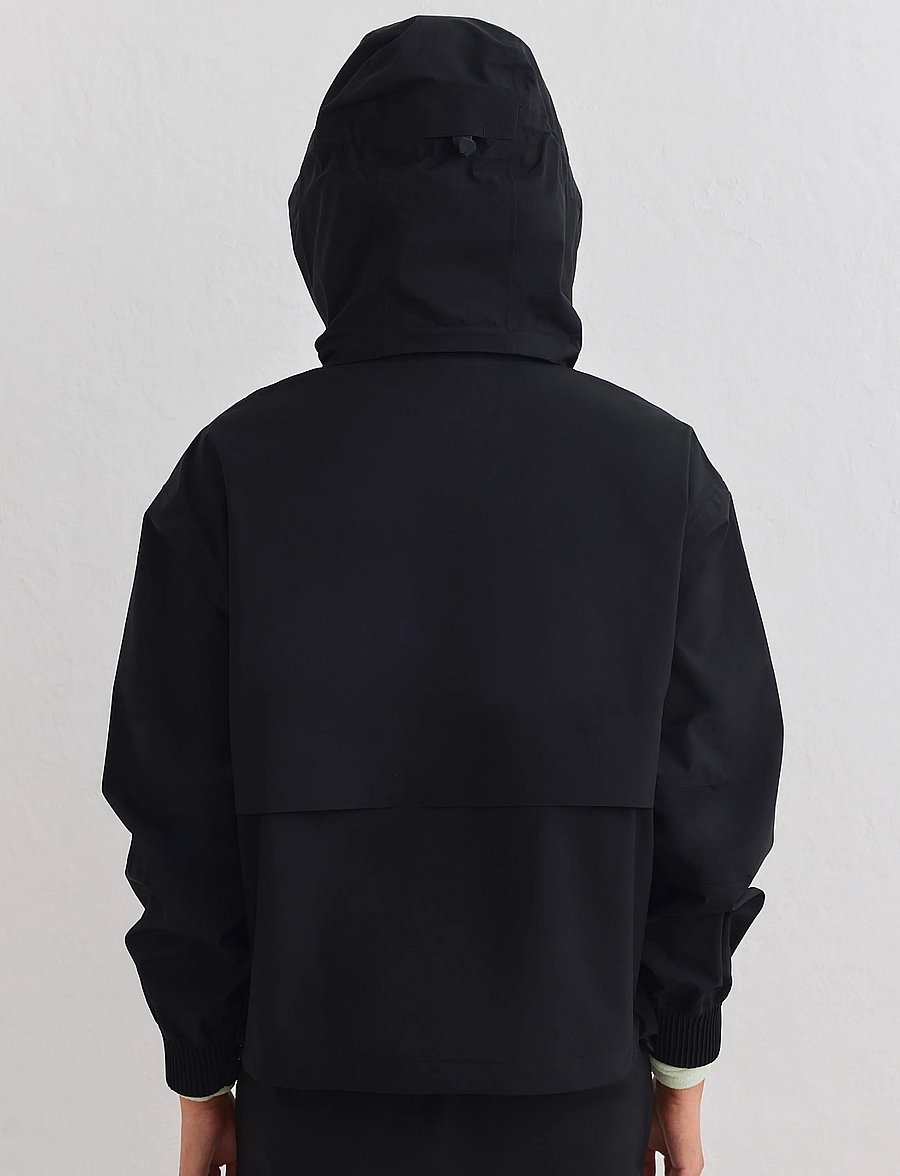 aim´n - Waterproof Stretch Anorak - anoraks - black - 4