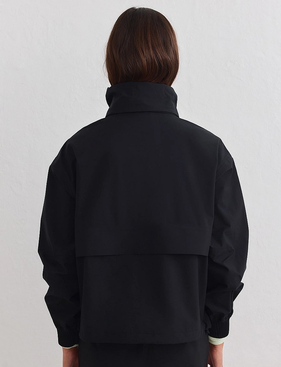 aim´n - Waterproof Stretch Anorak - anoraks - black - 5