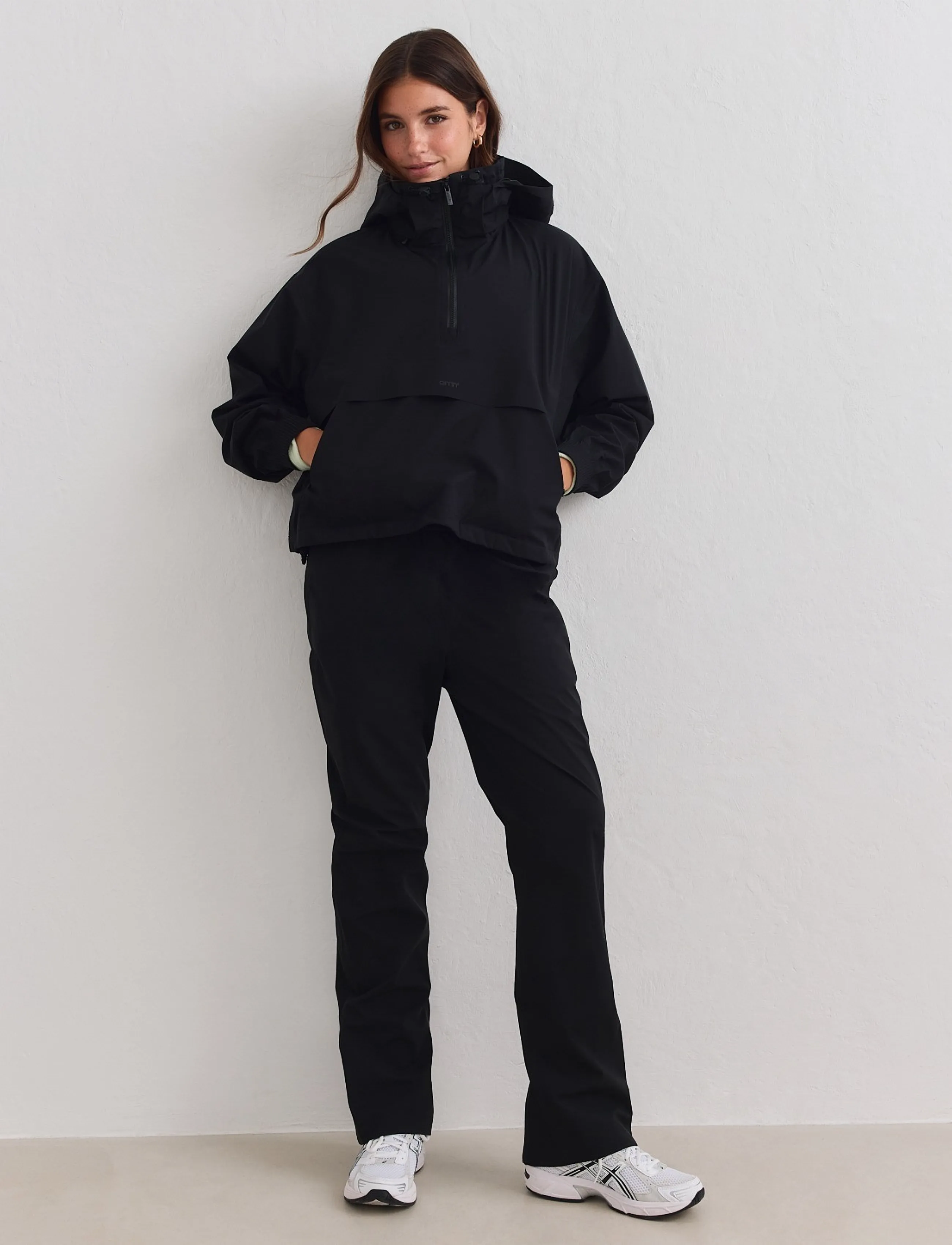 Aimn Waterproof Stretch Anorak windbreakerjackor dam – bild 5