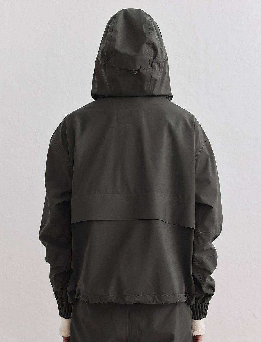 aim´n - Waterproof Stretch Anorak - anoraks - dark ivy - 4