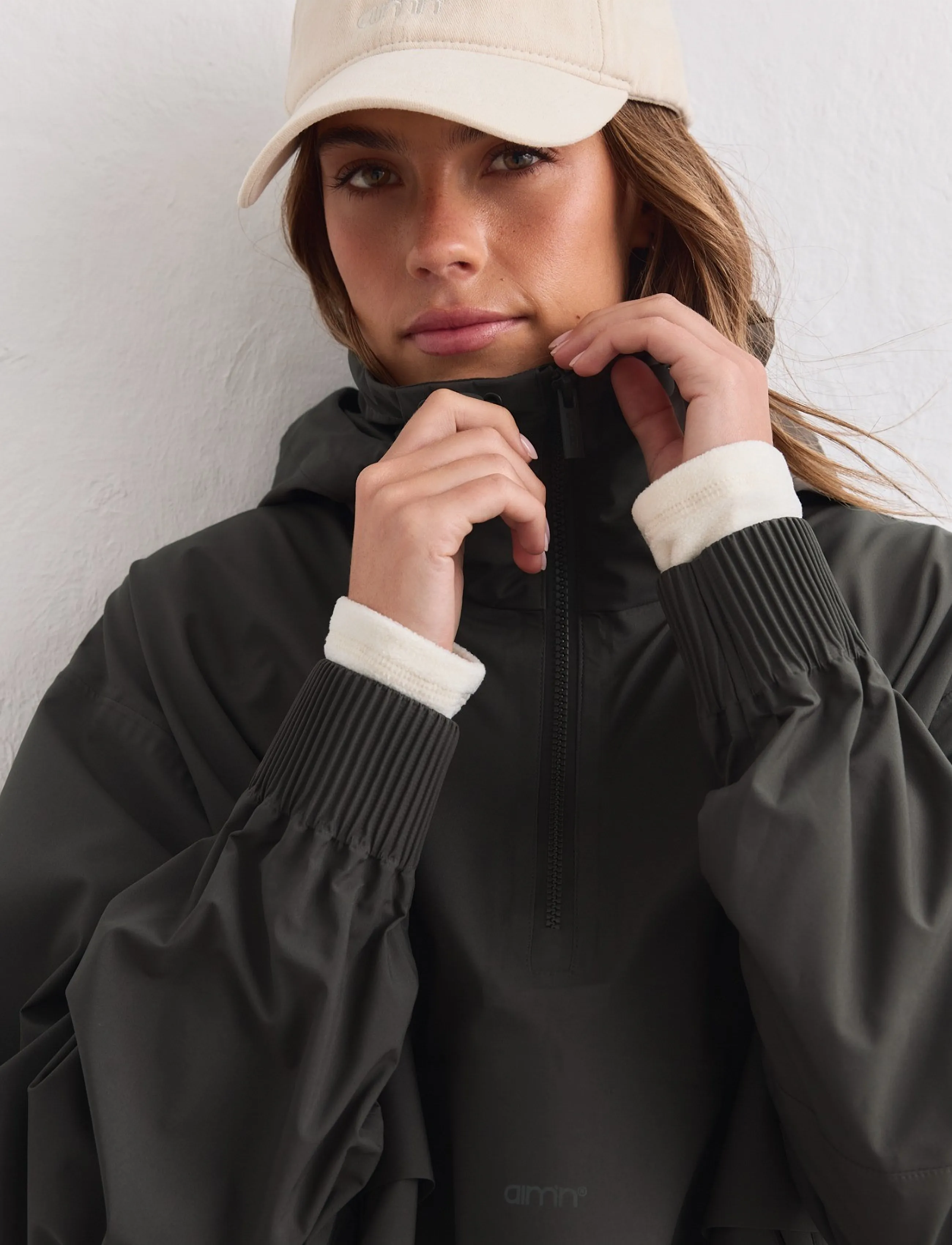 aim´n - Waterproof Stretch Anorak - dark ivy - 5