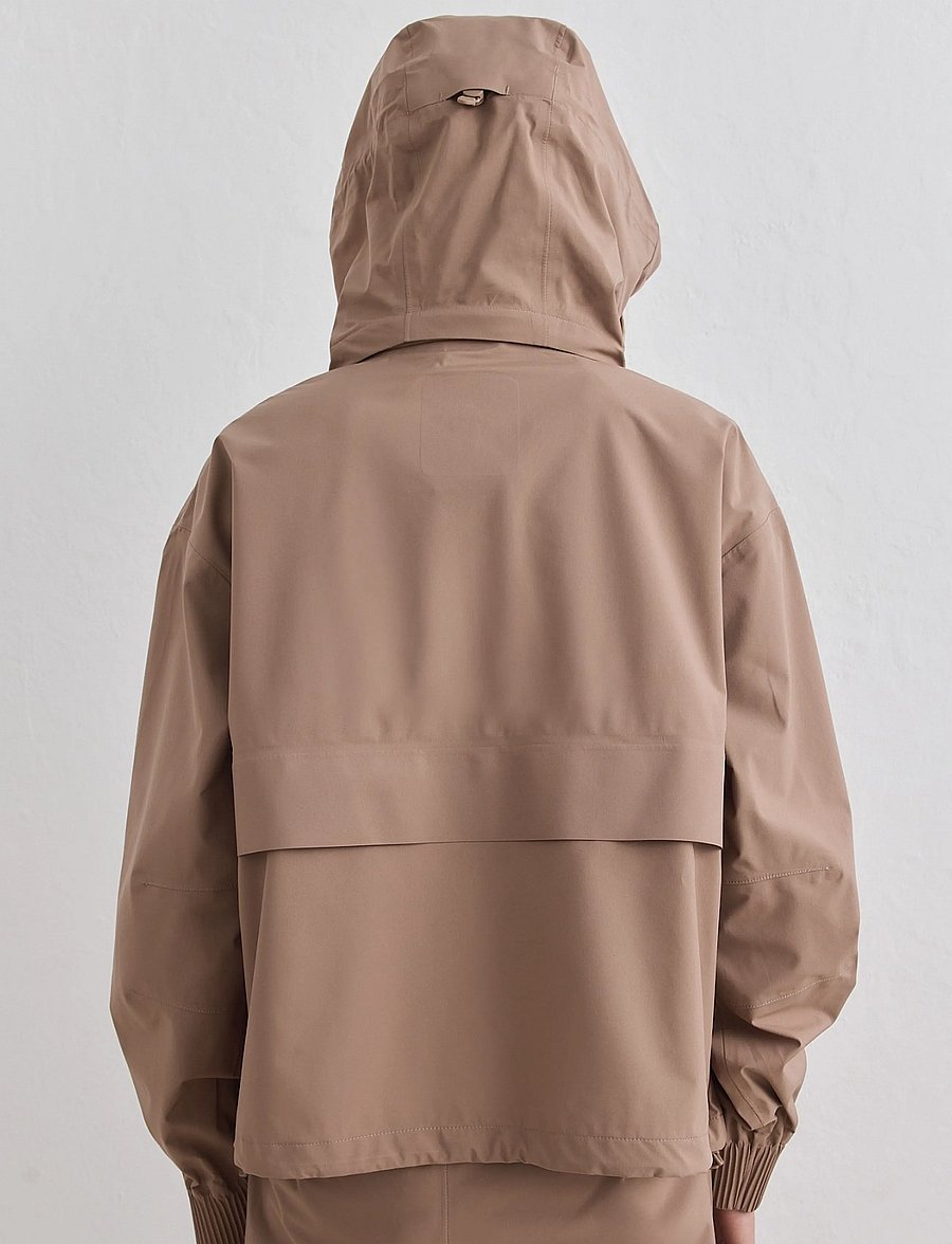 aim´n - Waterproof Stretch Anorak - anoraks - hazelnut - 4
