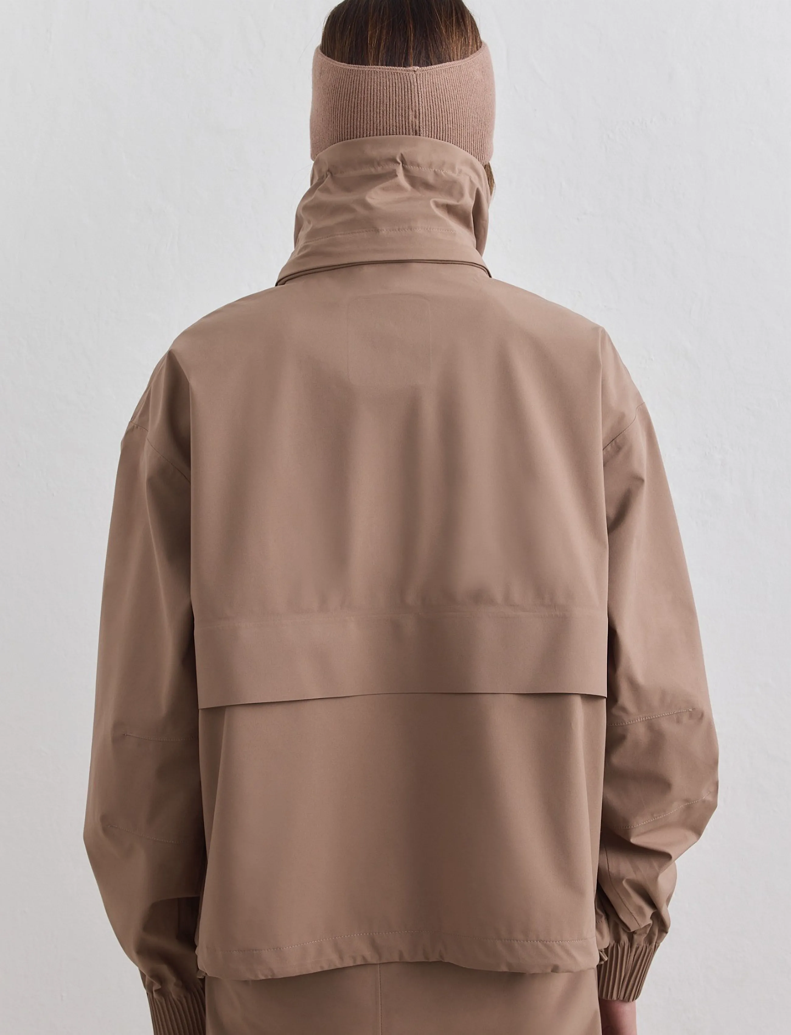 aim´n - Waterproof Stretch Anorak - anoraks - hazelnut - 5