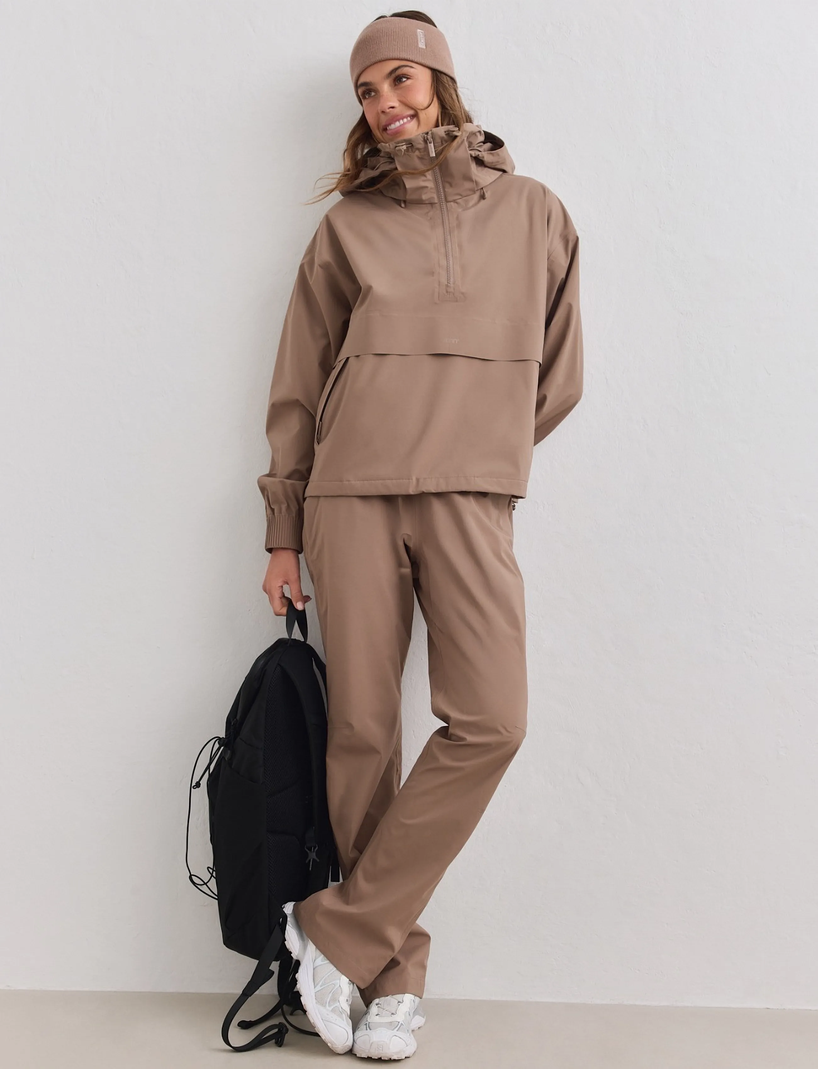 Aimn Waterproof Stretch Anorak windbreakerjackor dam – bild 5