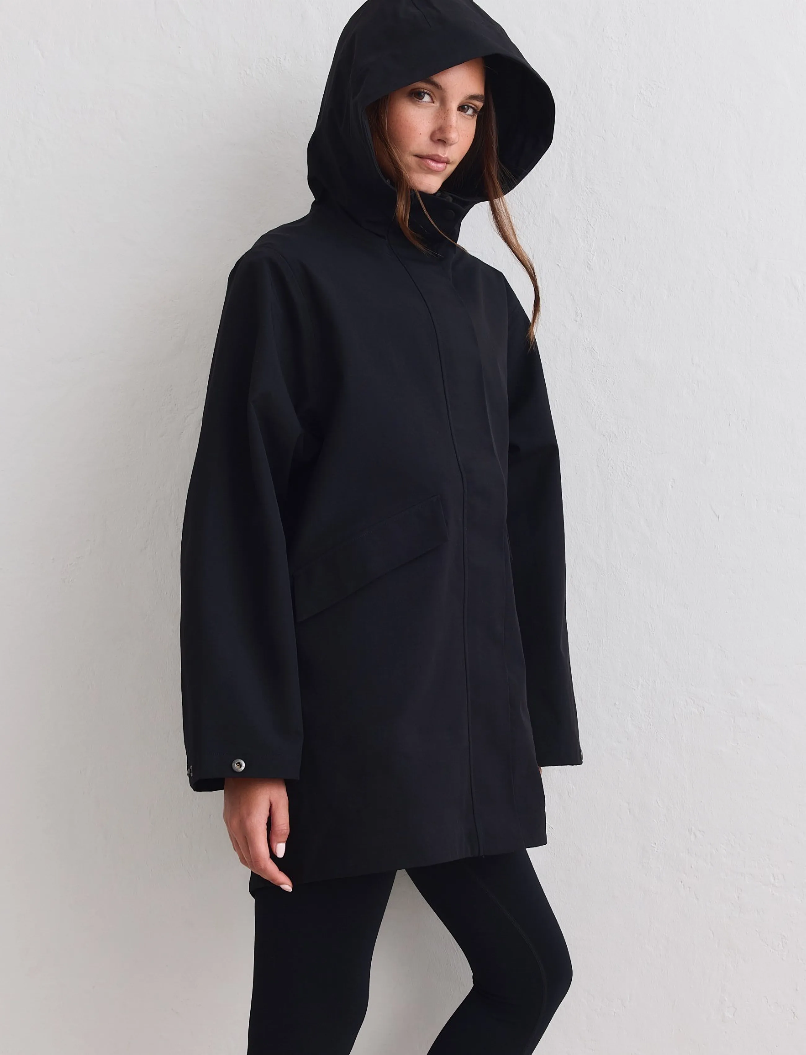 aim´n - Waterproof Hood Jacket - black - 5