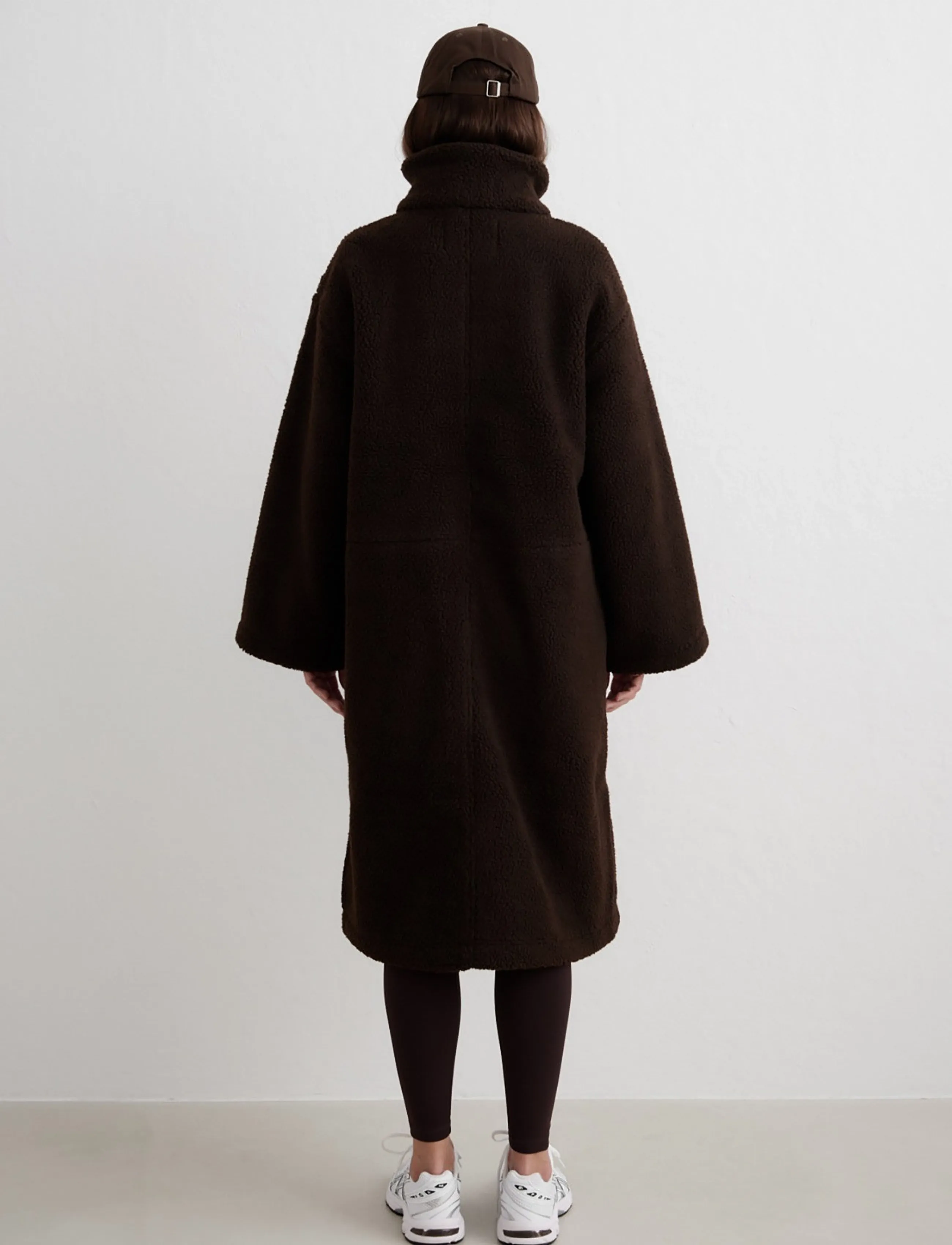 aim´n Pile Coat - aim'n - CHOCOLATE / brown