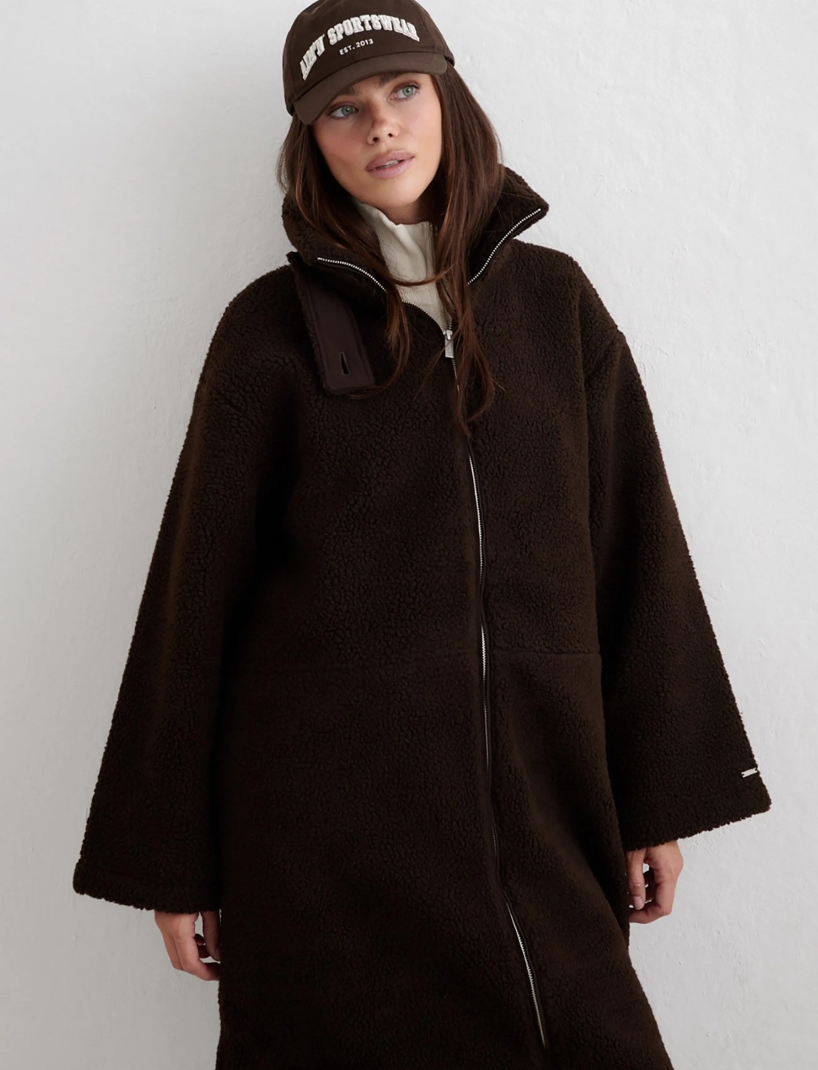 Aimn Pile Coat jackor dam – bild 2
