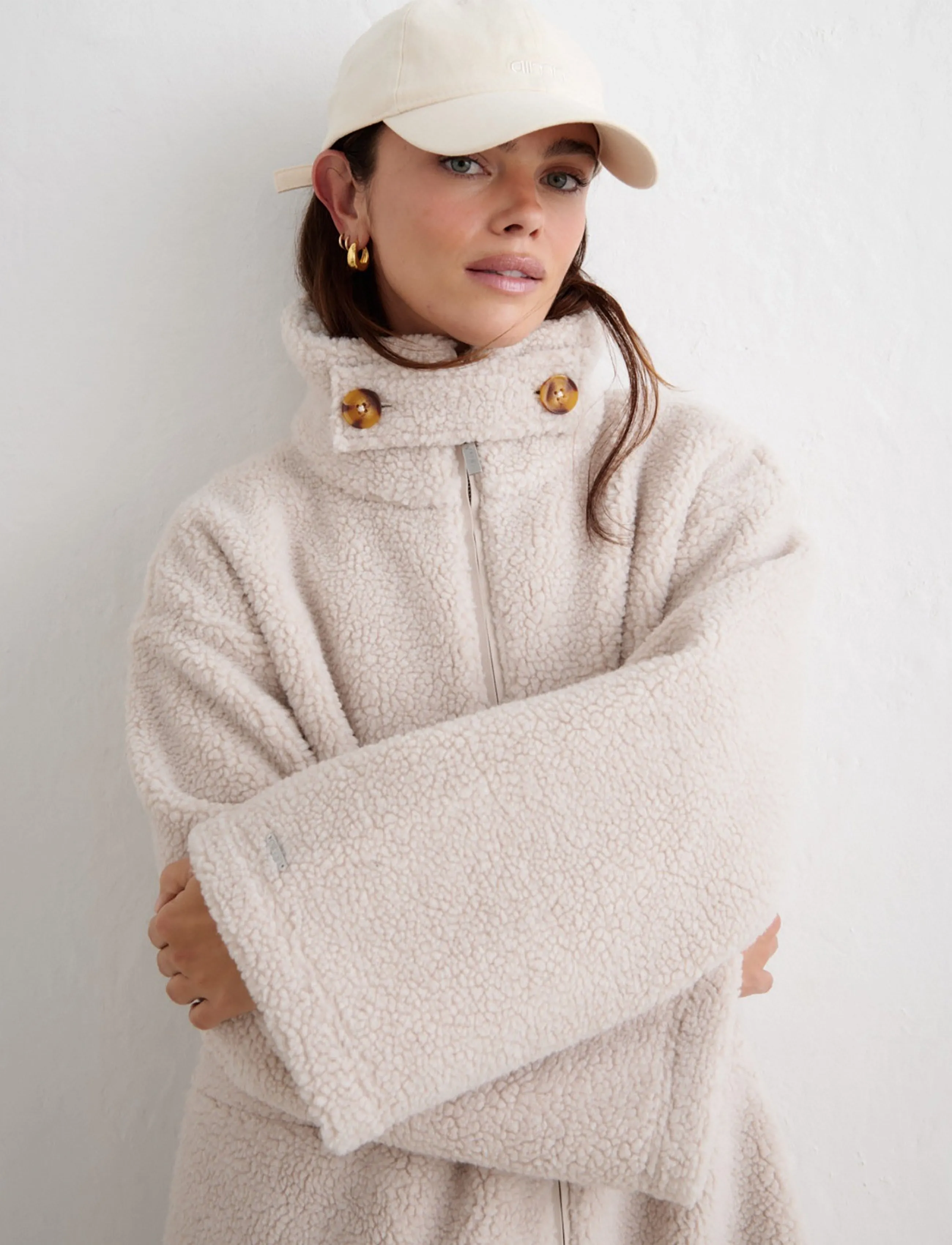 Aimn Pile Coat jackor dam – bild 2