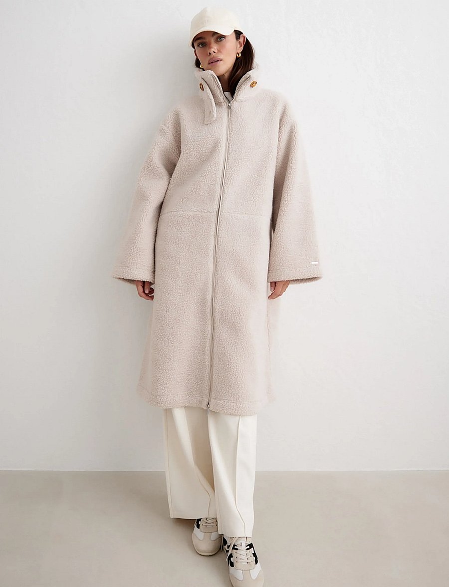 aim´n - Pile Coat - lauko striukės - sand - 4